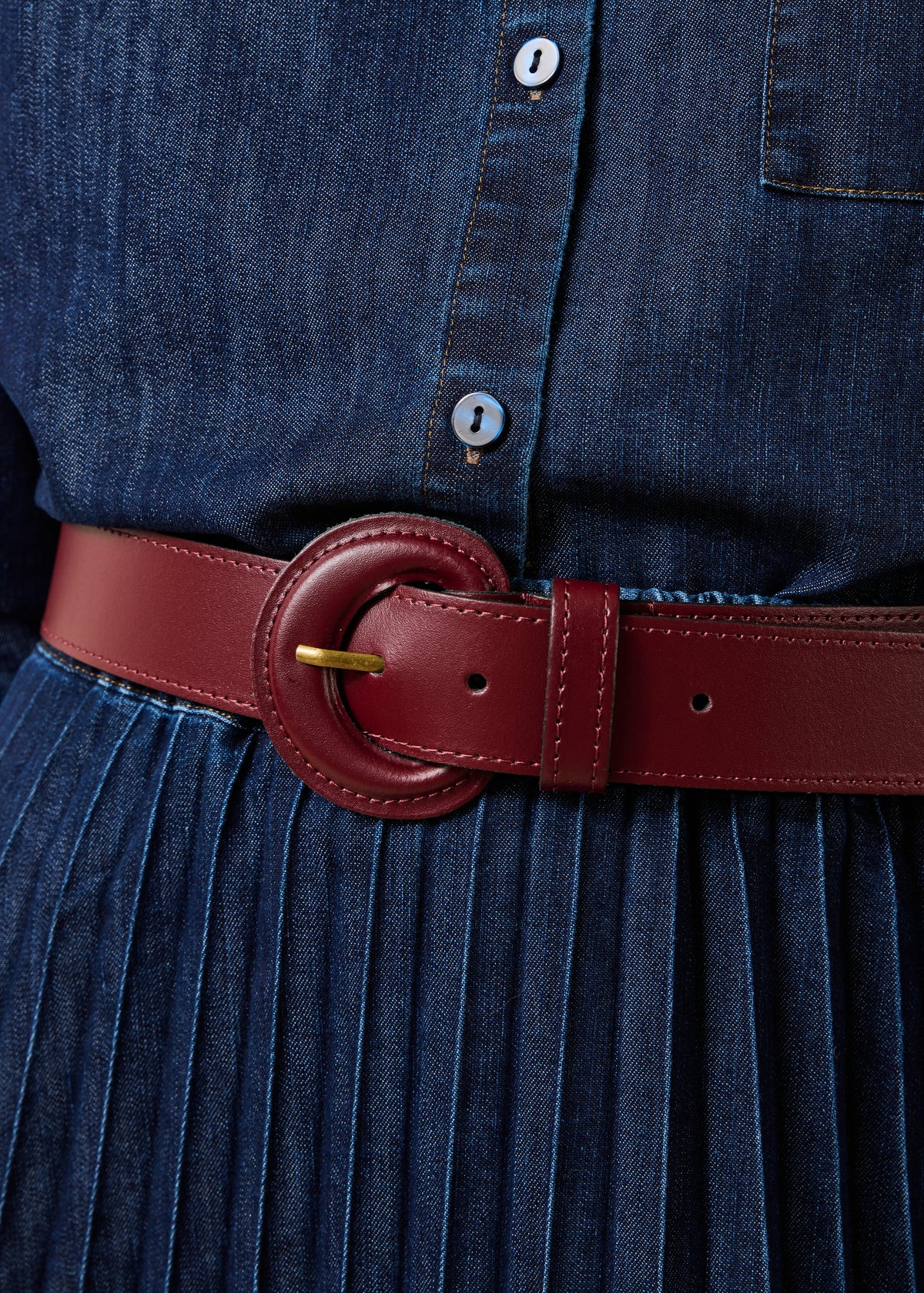 Ceinture bordeaux - Grow