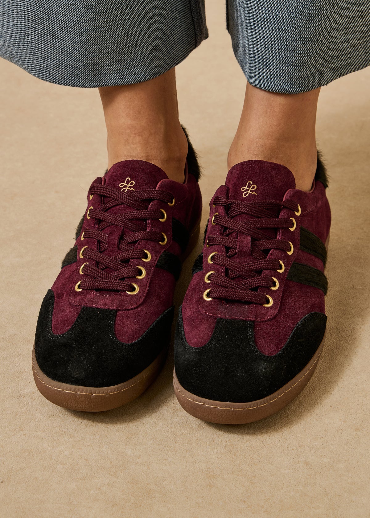 Baskets bordeaux et noir - Graton