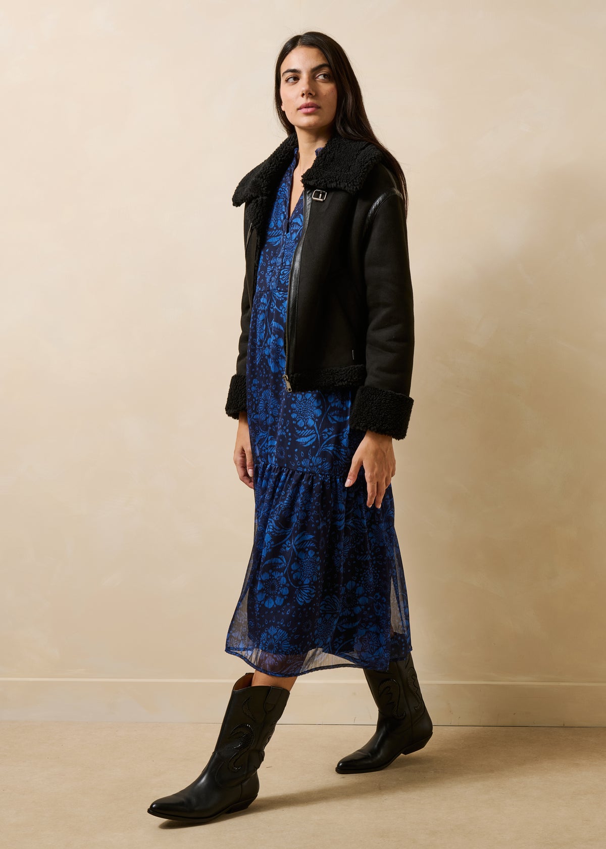 Bottines noires - Grezon