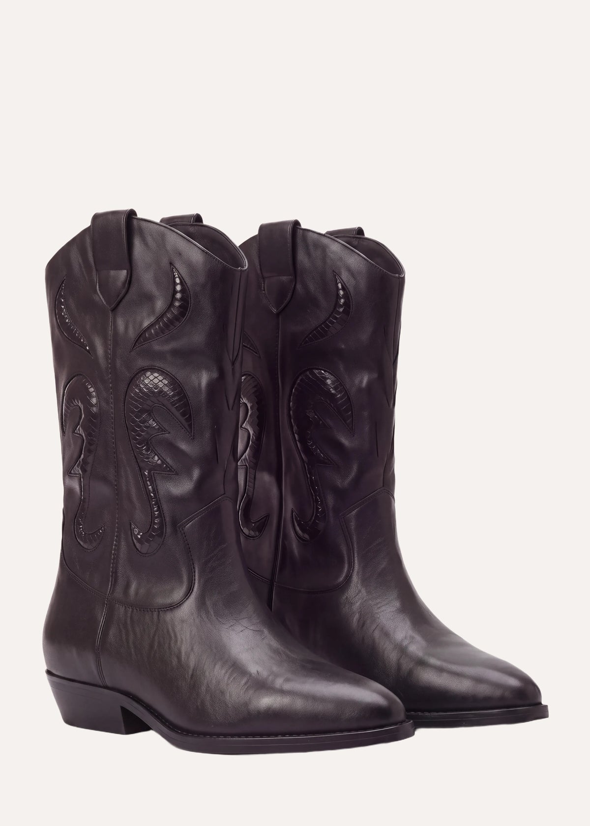 Bottines noires - Grezon