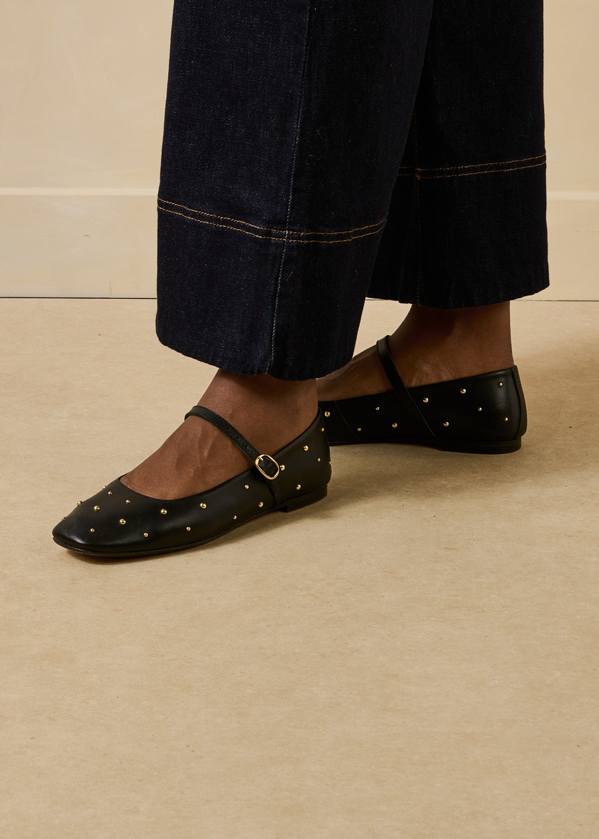 Ballerines noires - Gruman