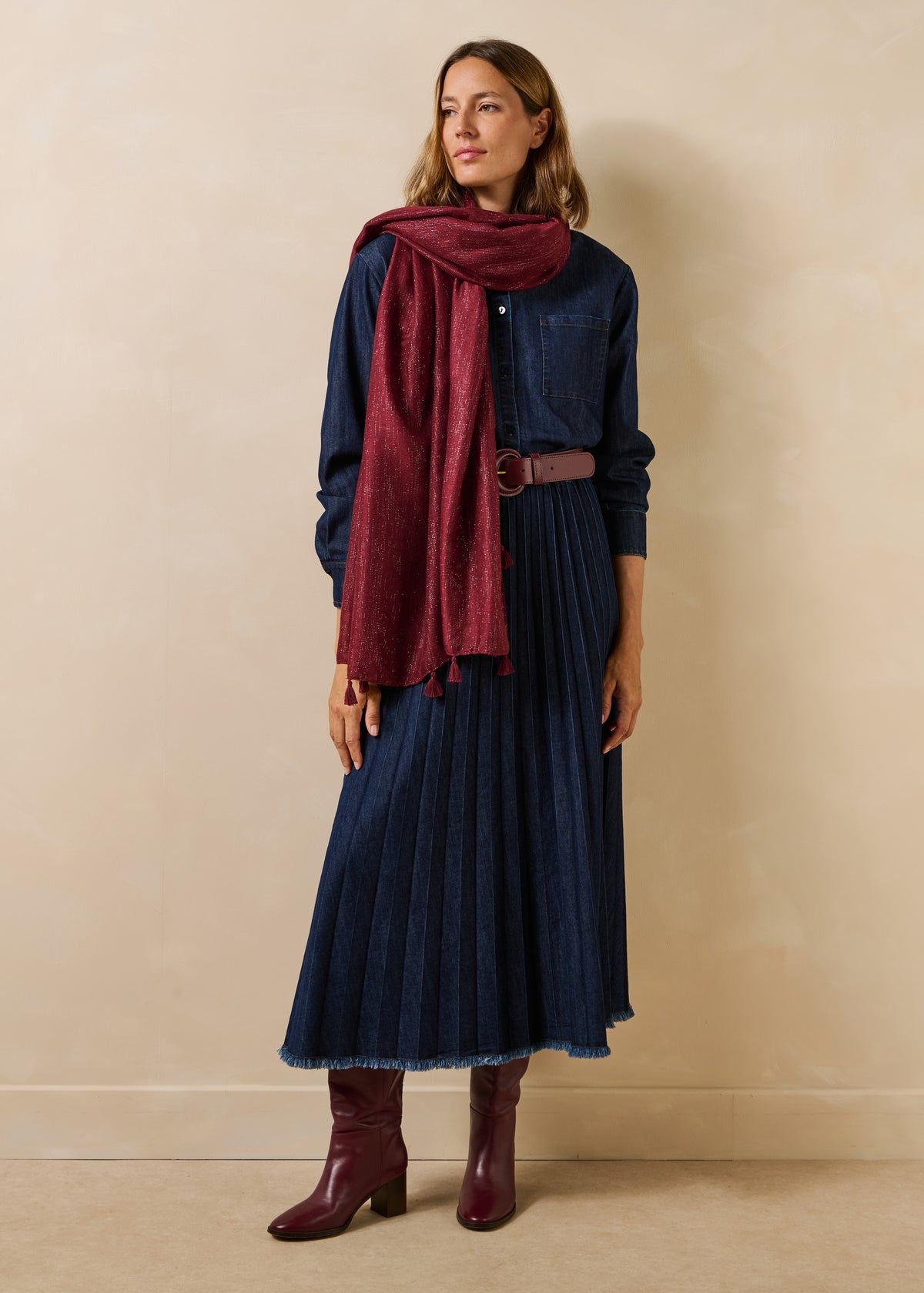 Foulard rouge - Ginata