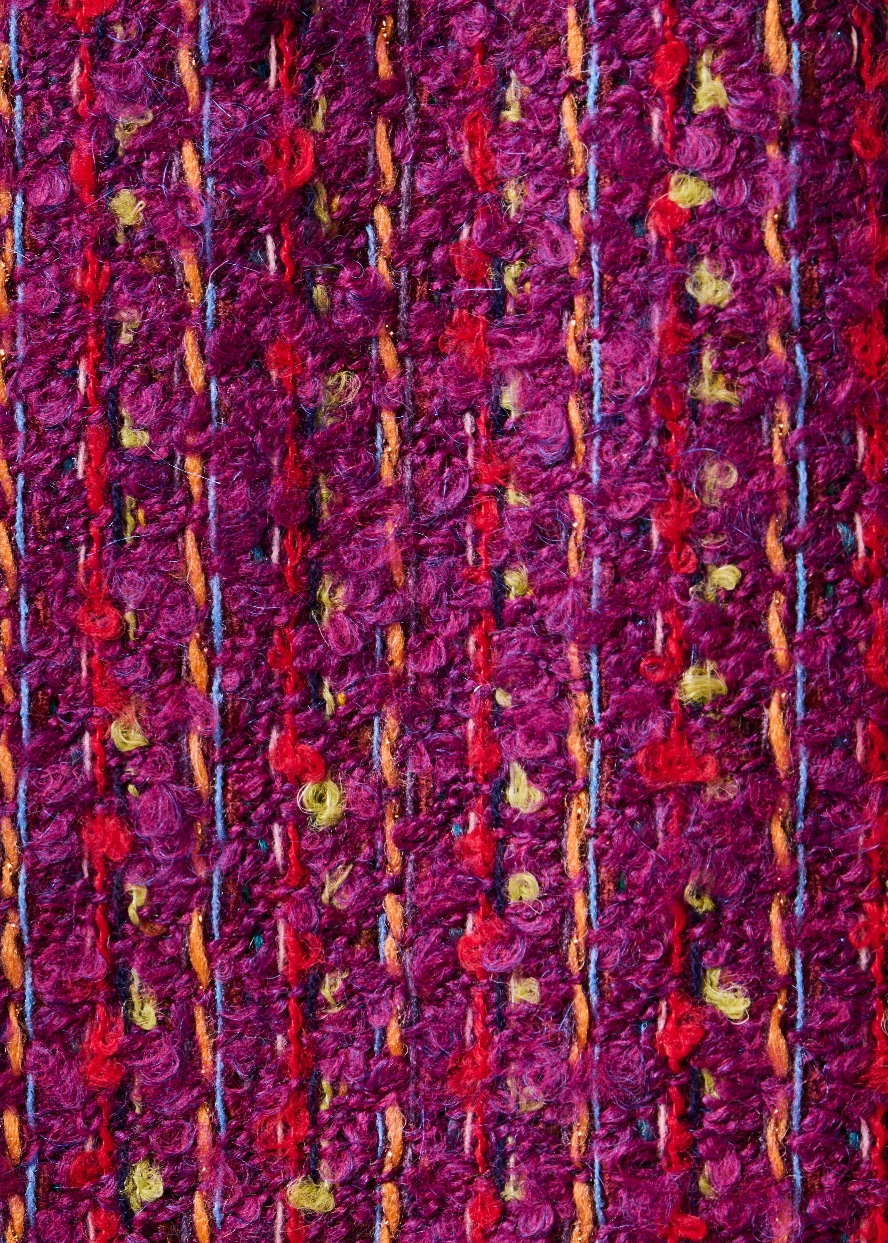 Écharpe violette fantaisie