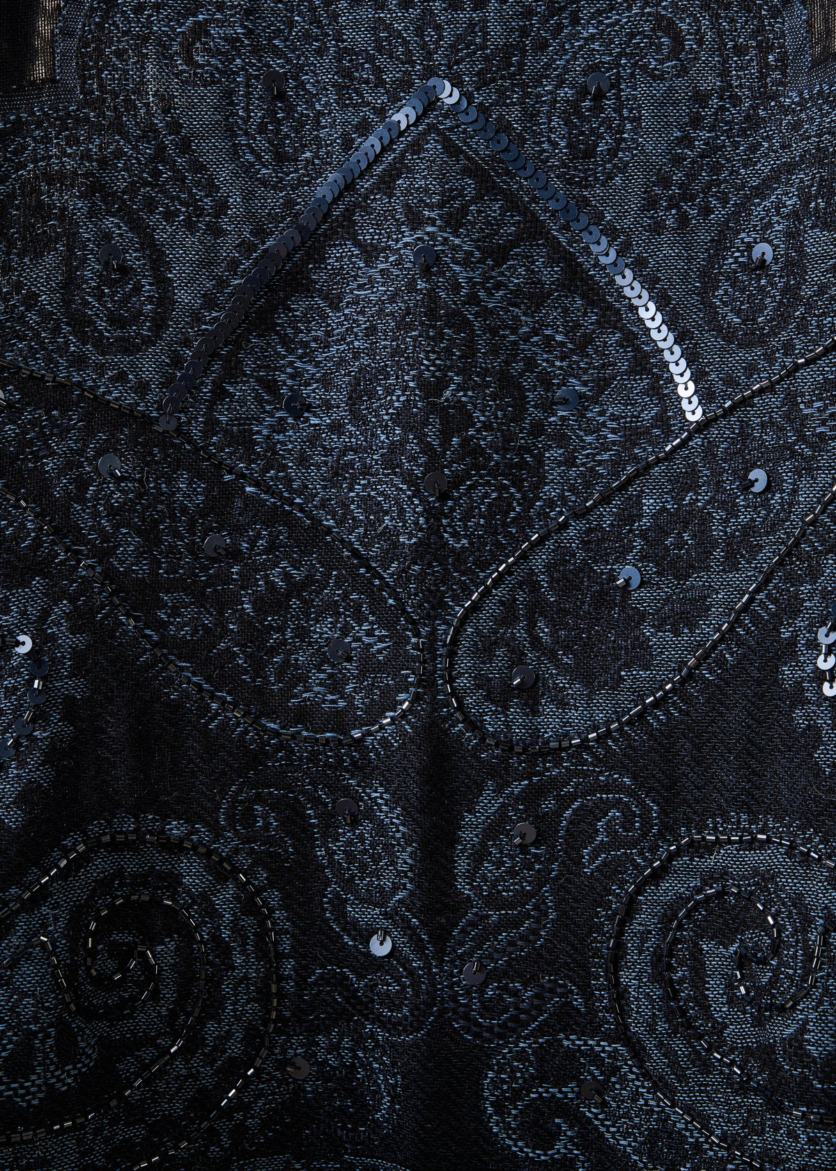 Marineblauer Schal - Grinolu
