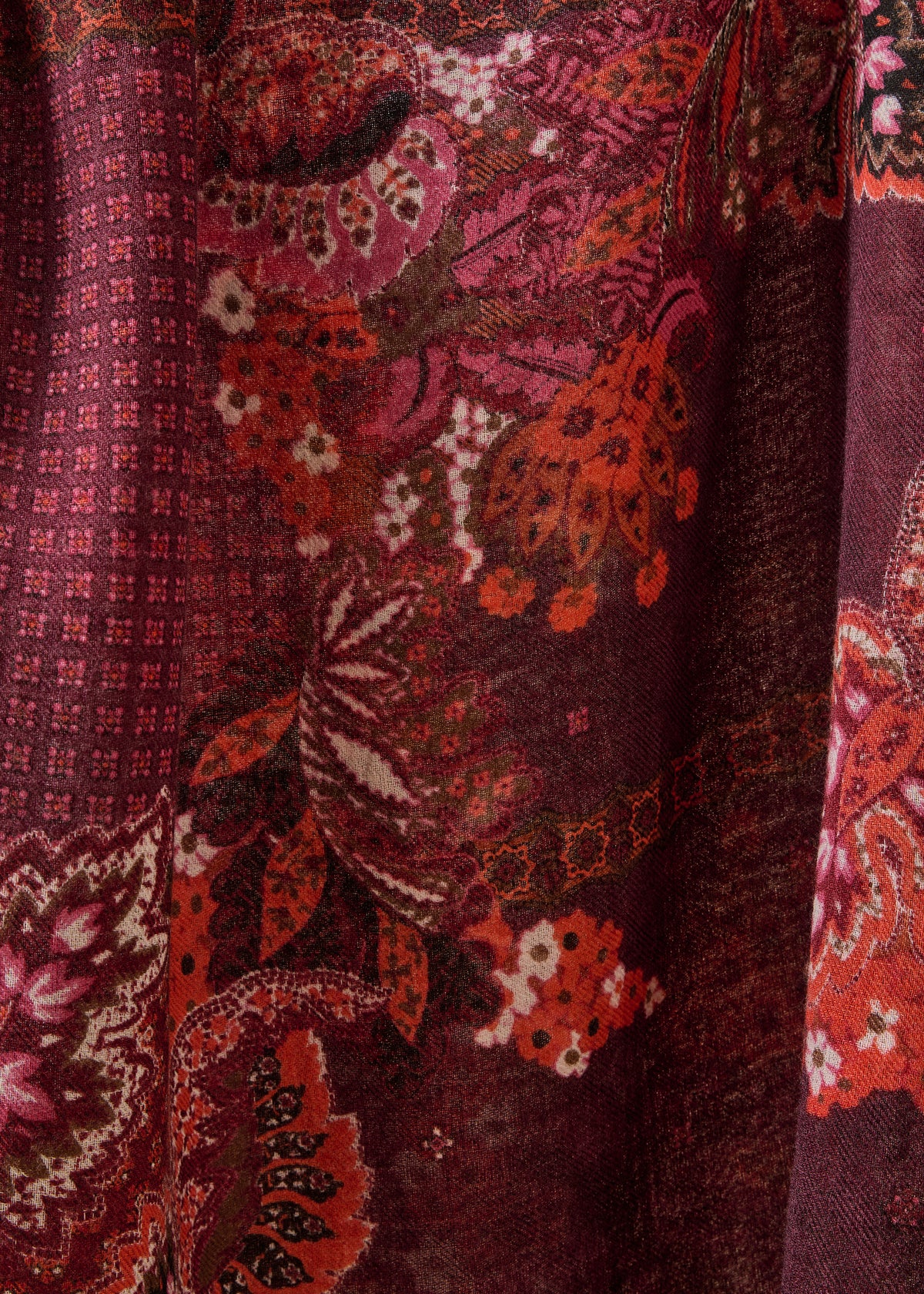 Écharpe rouge - Grosel