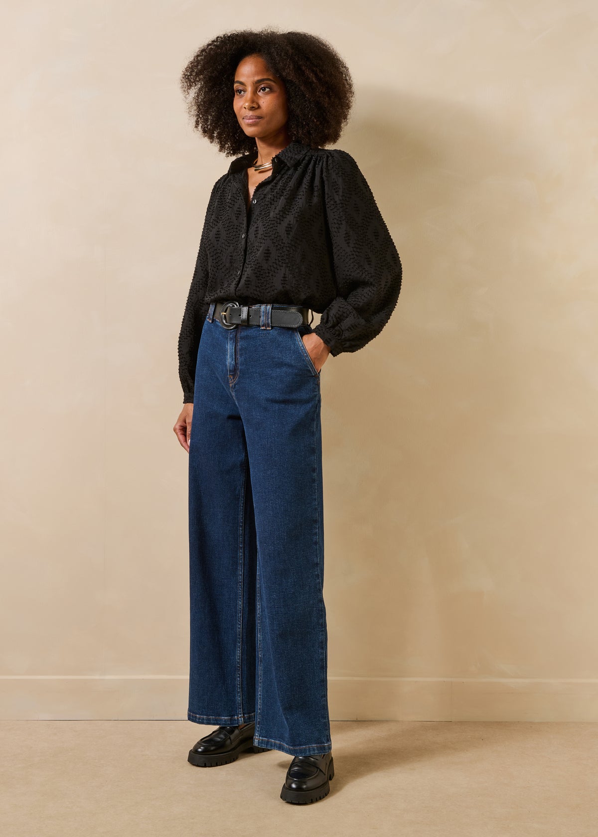 Chemise noire - Topou