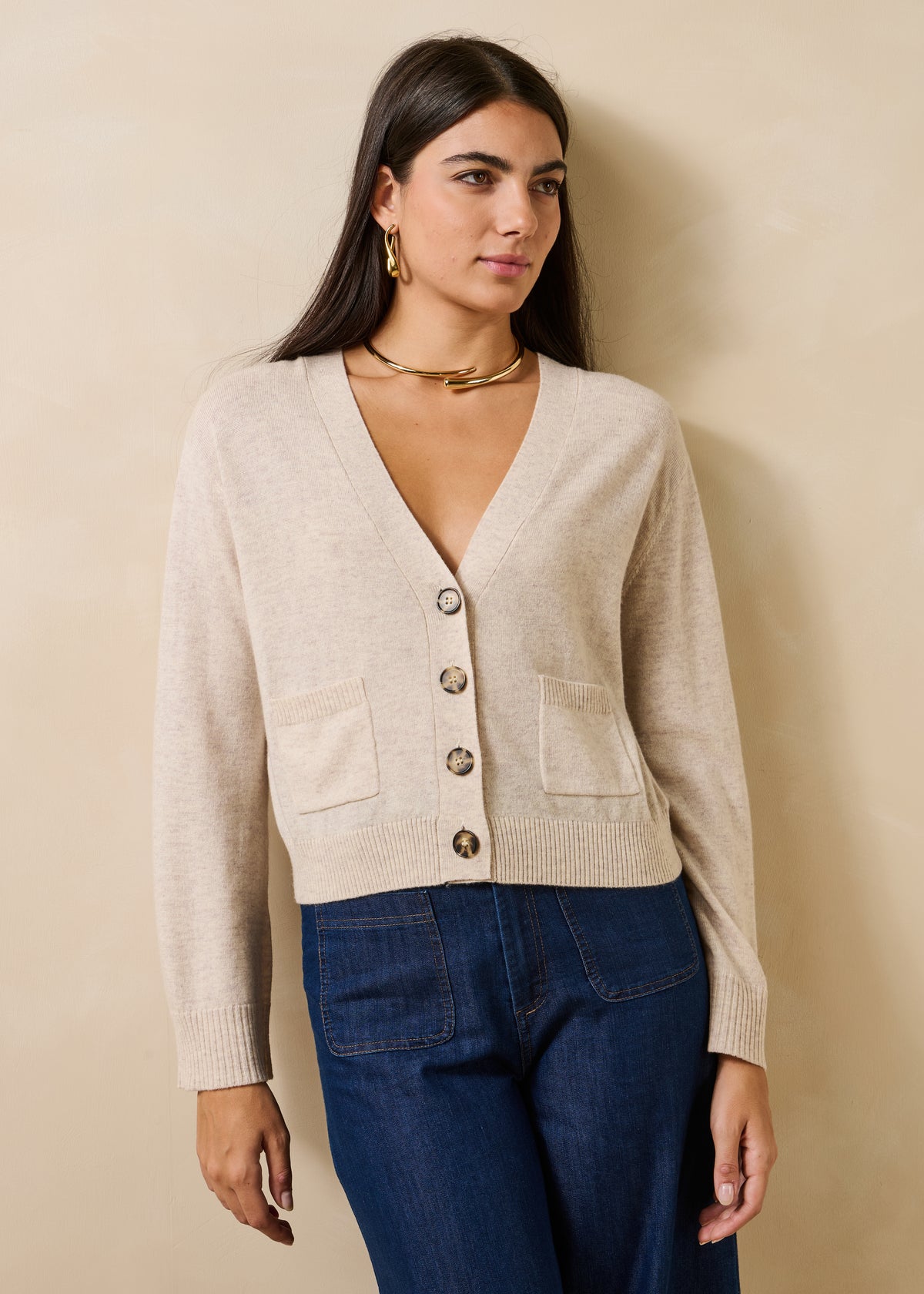 Gilet beige - Gemana