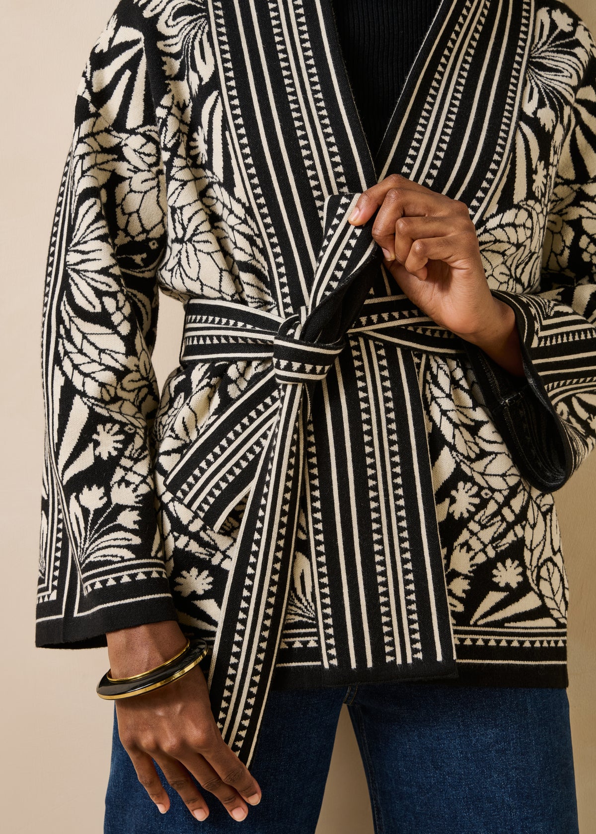 Gilet noir et blanc - Golden