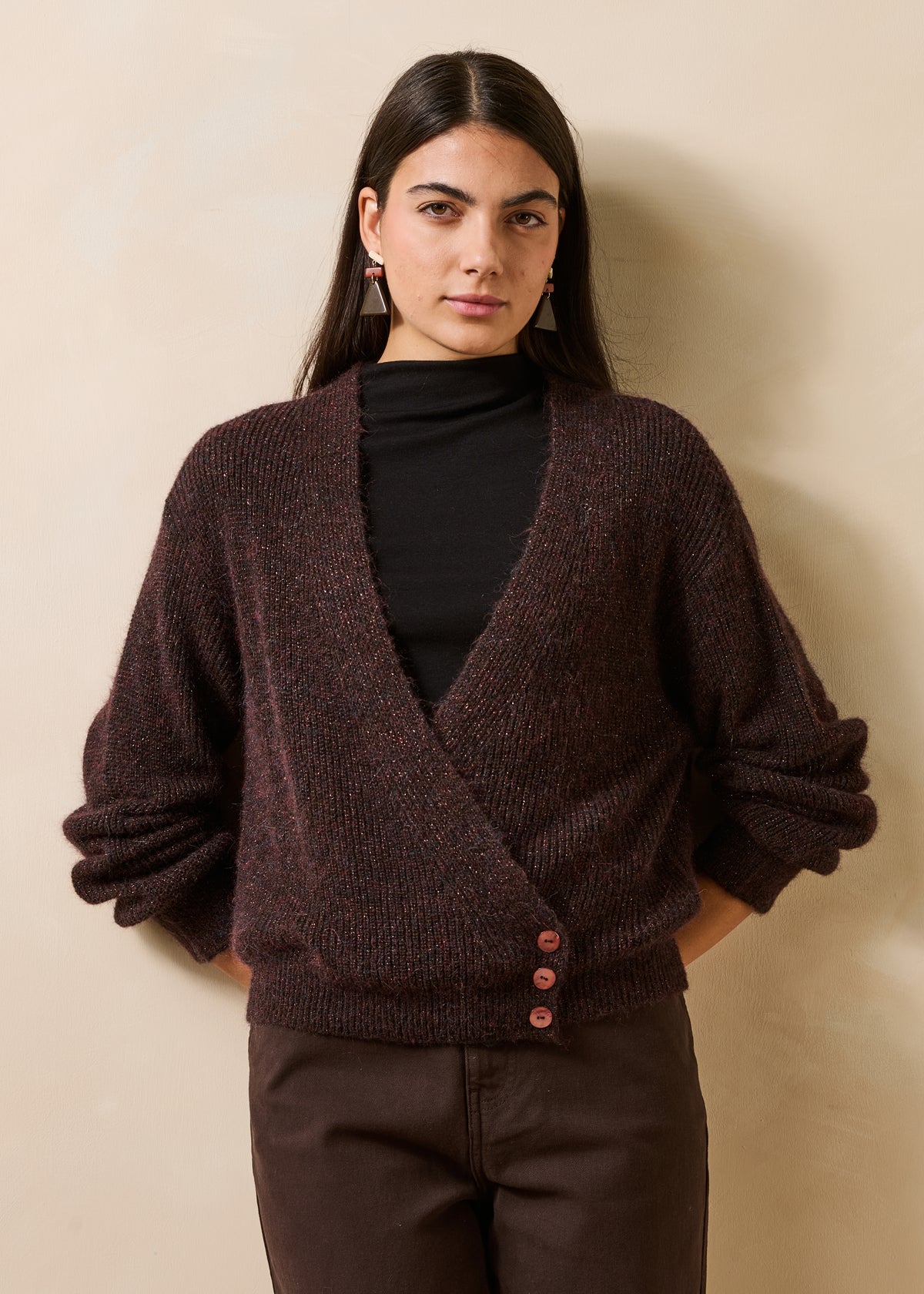 Gilet marron - Gorgeti
