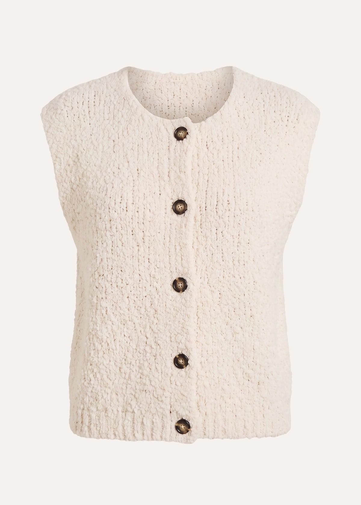 Ecru Vest - Gostal