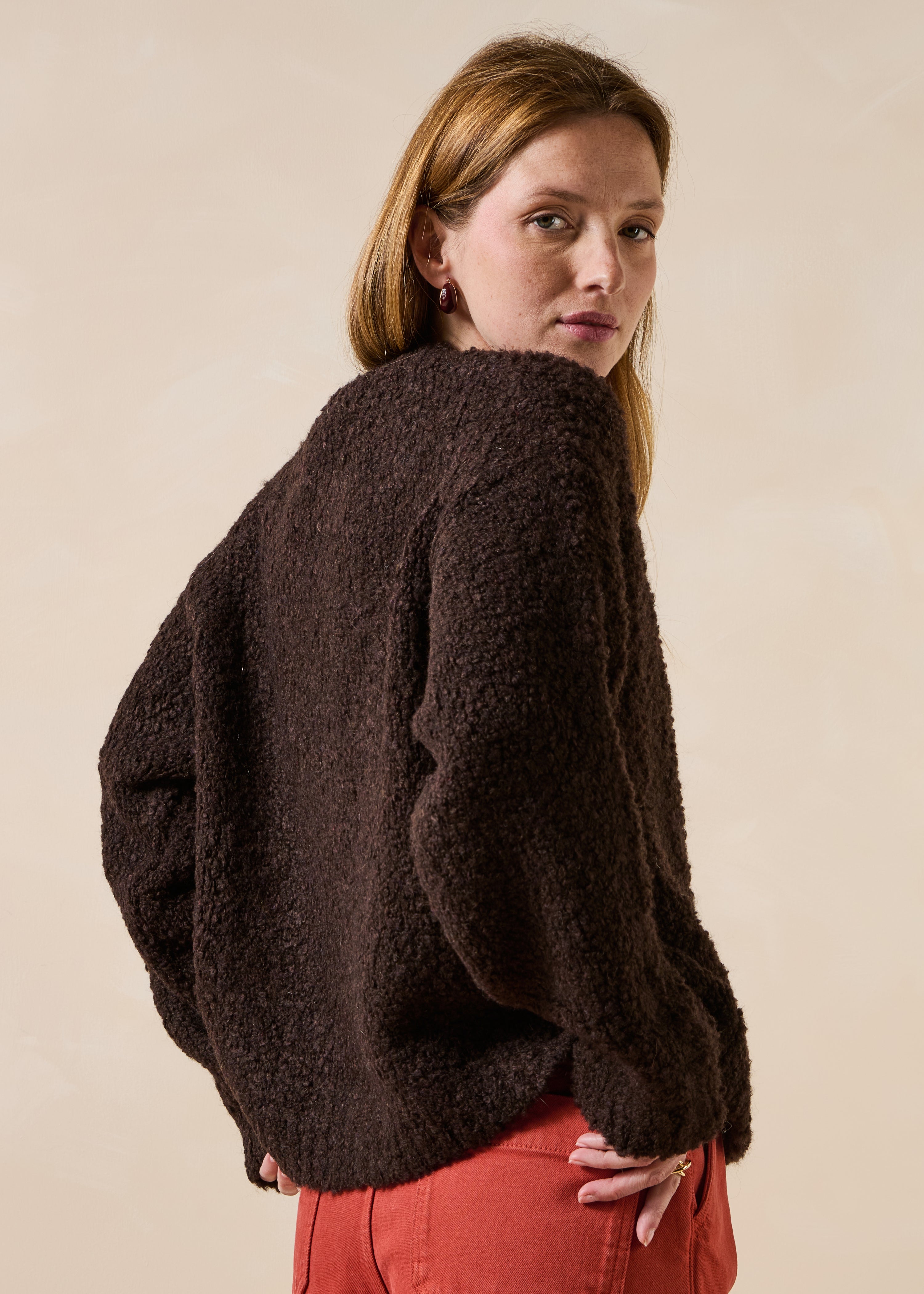 Brown vest