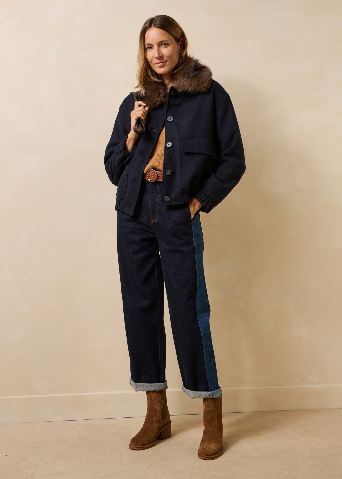 Giacca blu navy - Galane