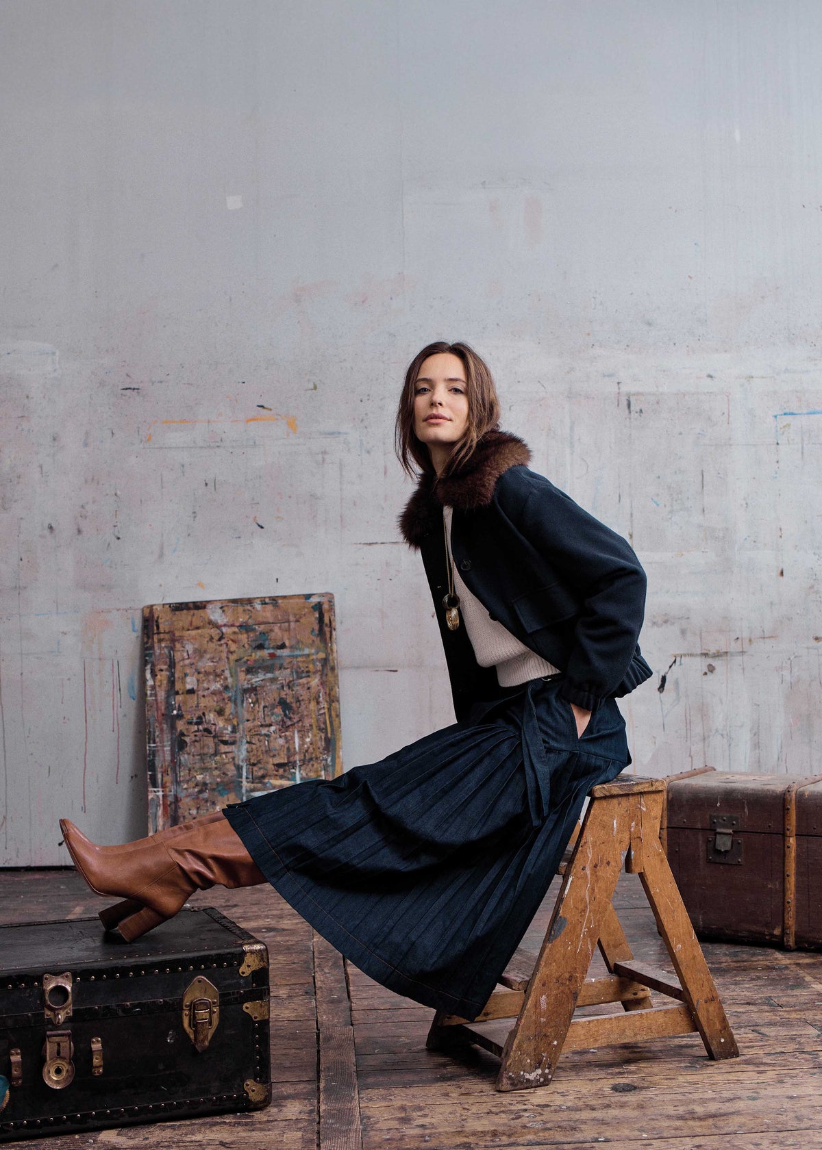 Giacca blu navy - Galane