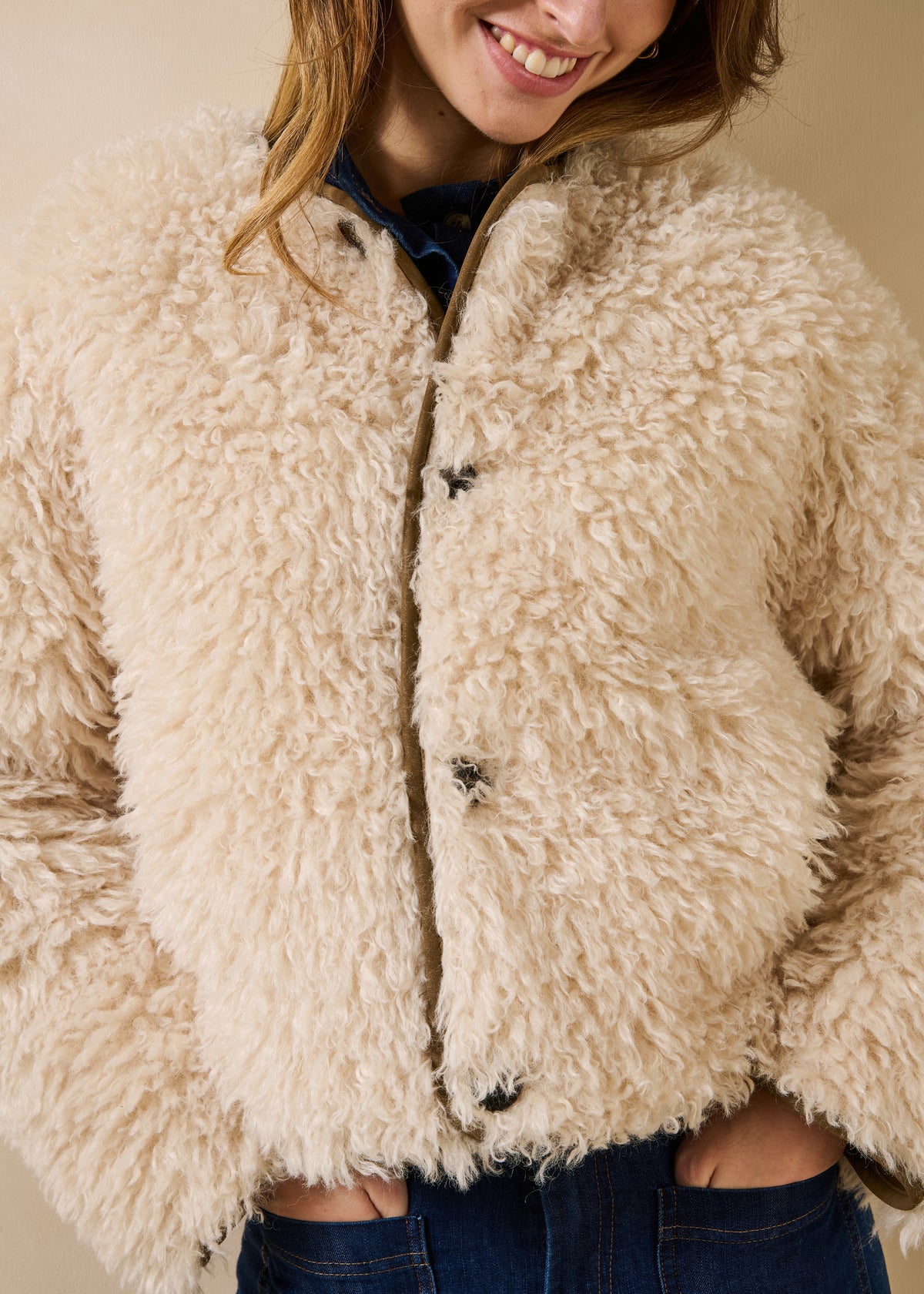 Ecru Coat - Ganea