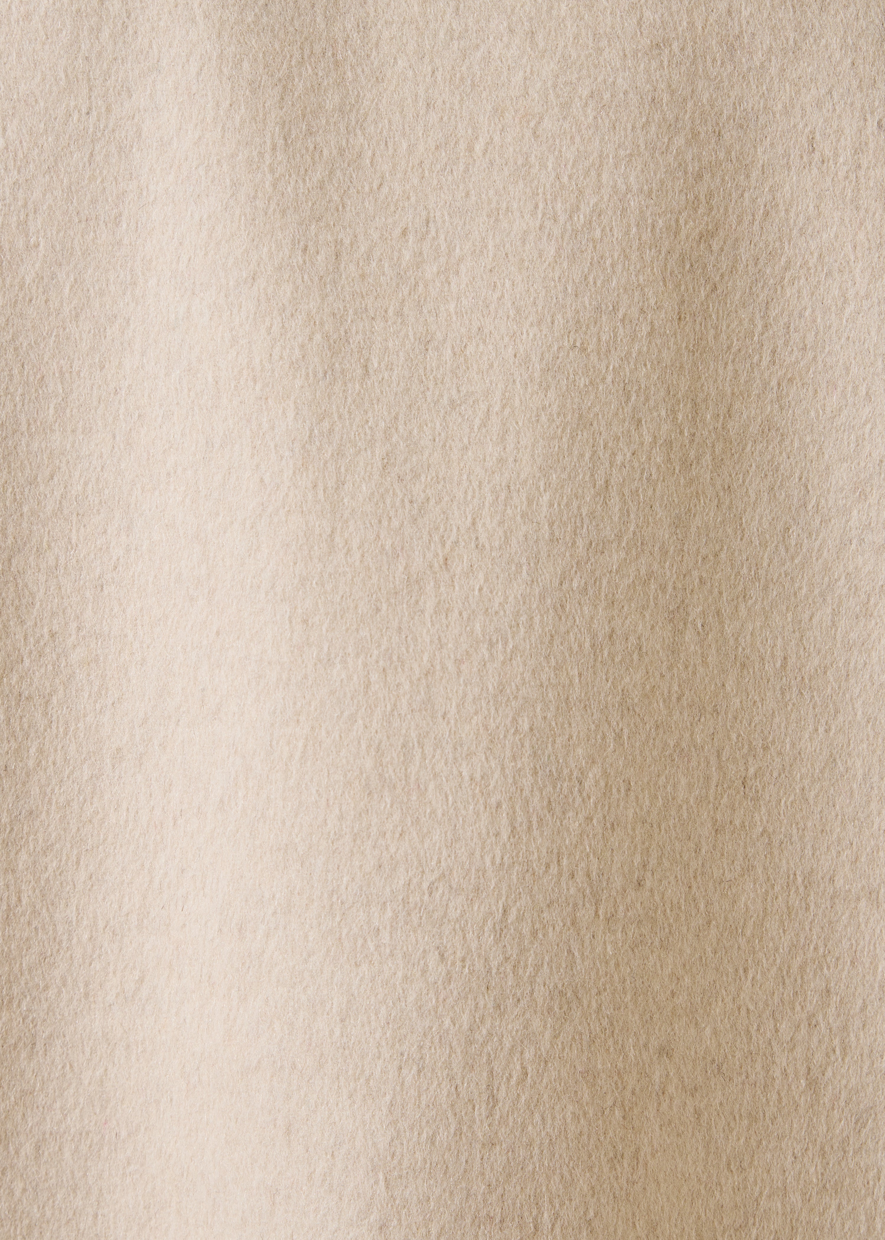 Ecru wool pea coat
