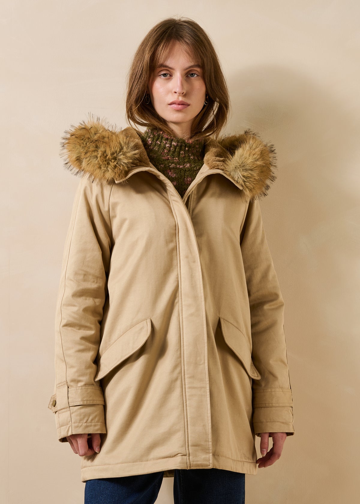 Beige parka - Gonxi