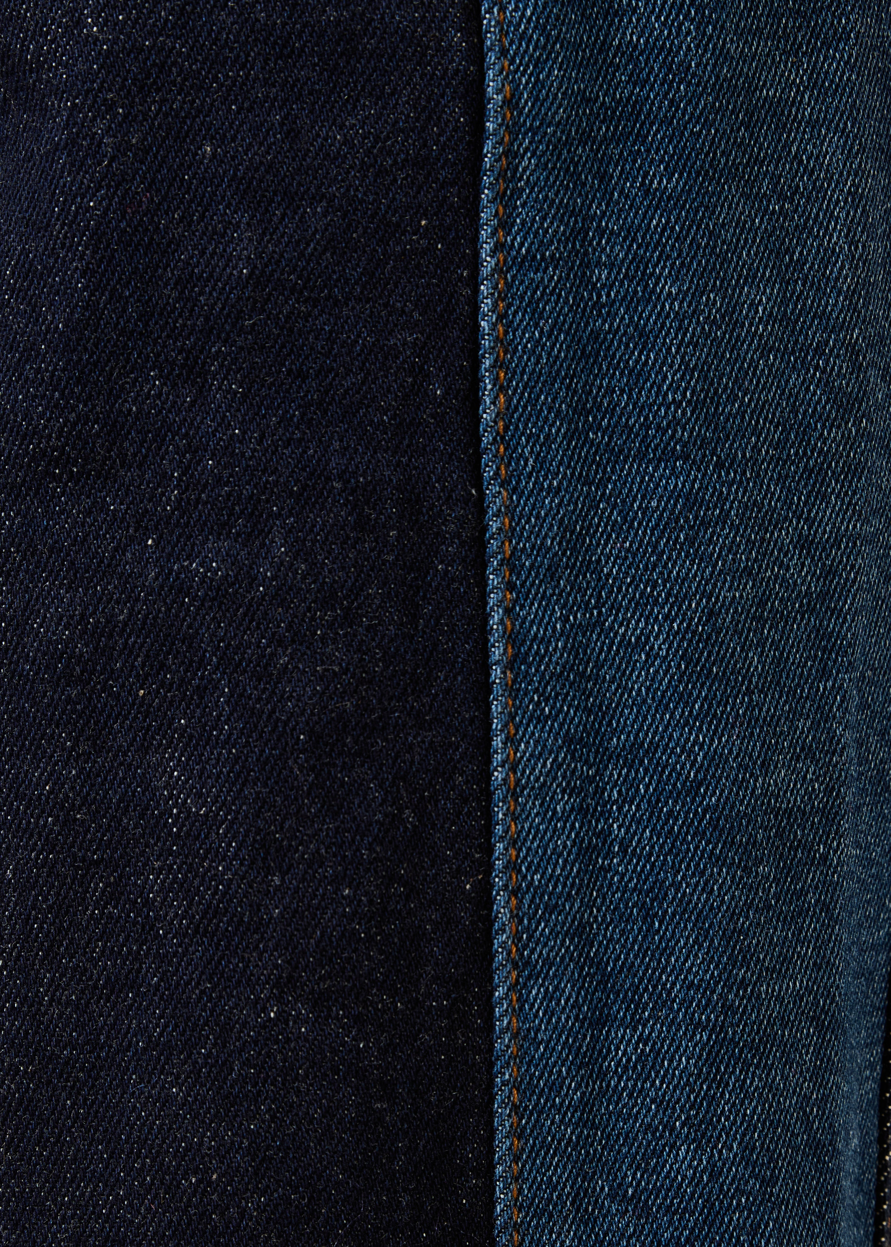 Jean barrel brut en coton biologique