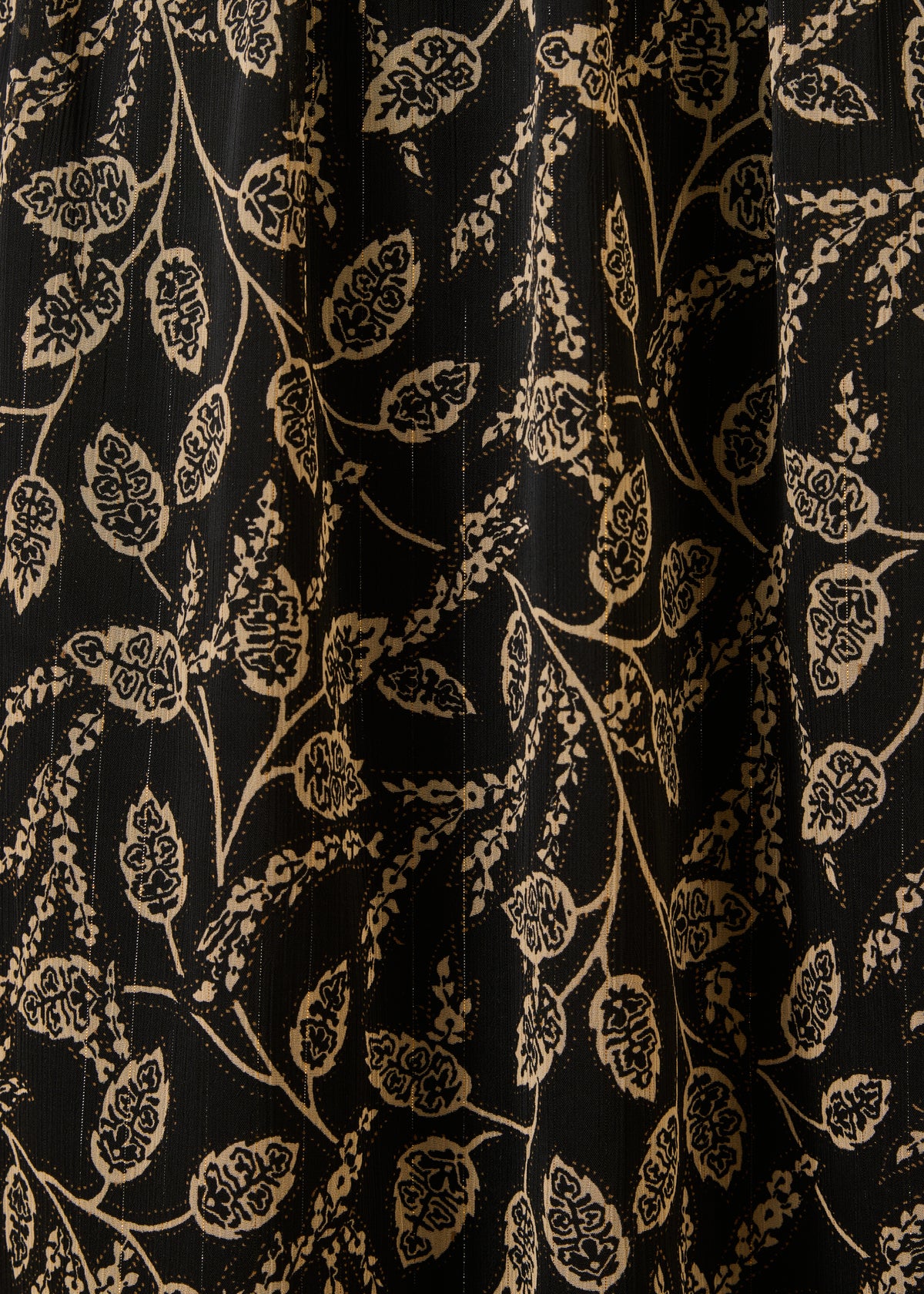 Black and ecru skirt - Gaoti