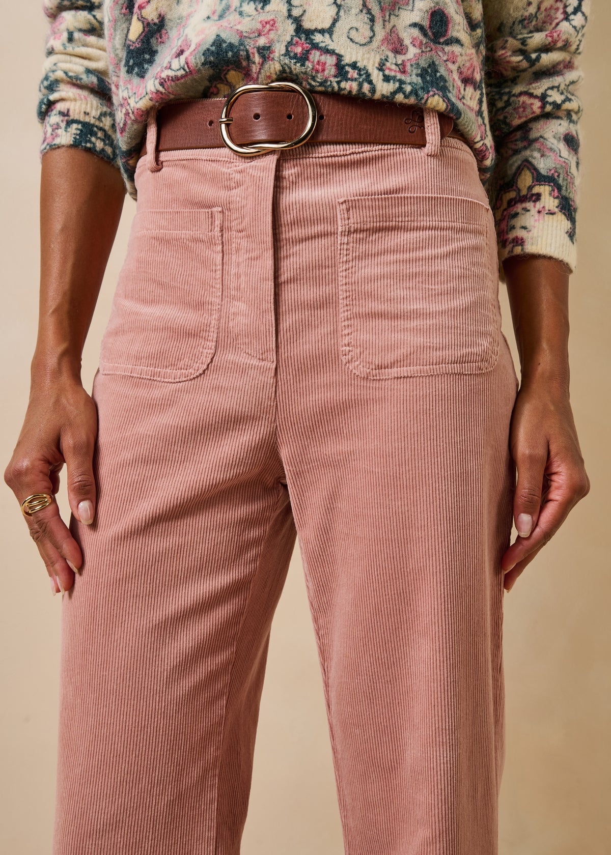 Pantalon rose pâle - Ekou
