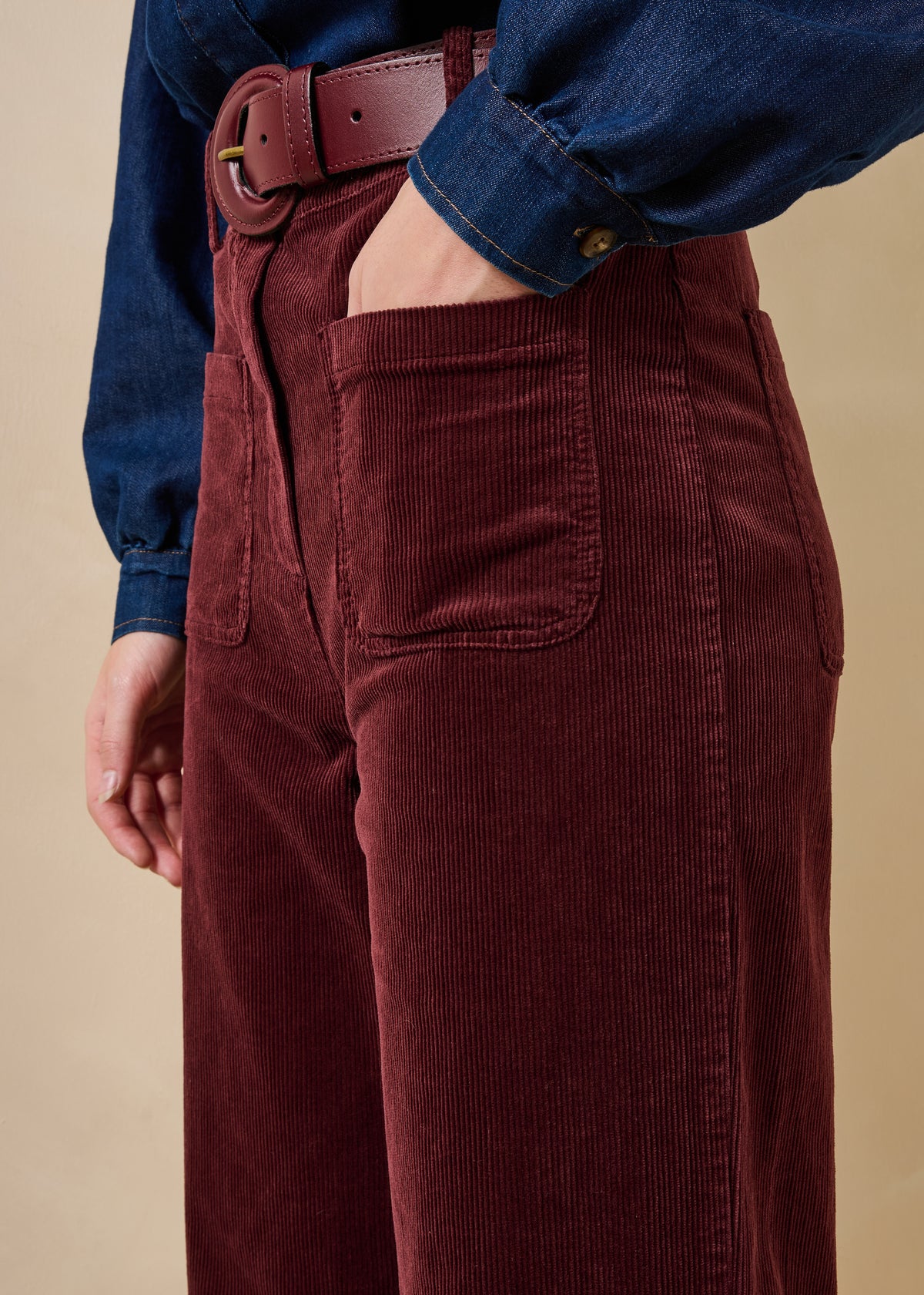 Pantalon bordeaux - Enor