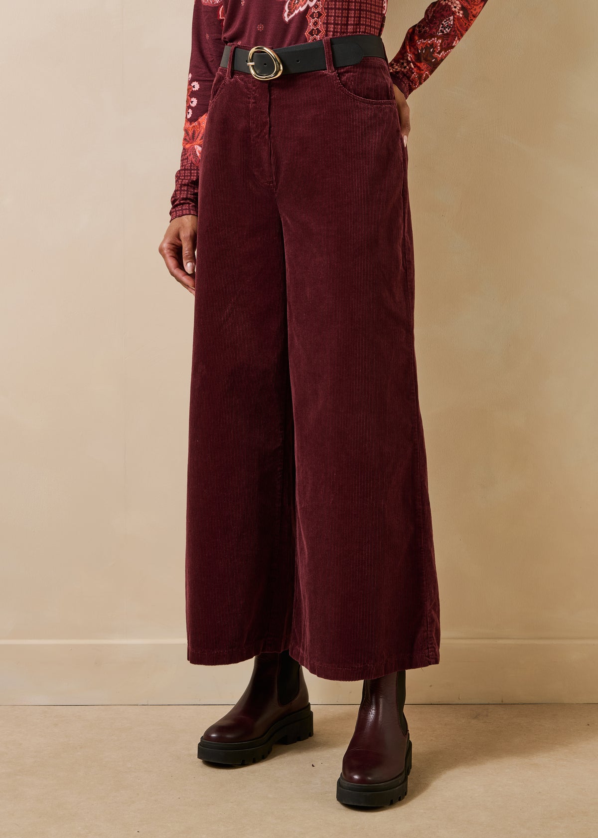 Pantalon bordeaux - Field