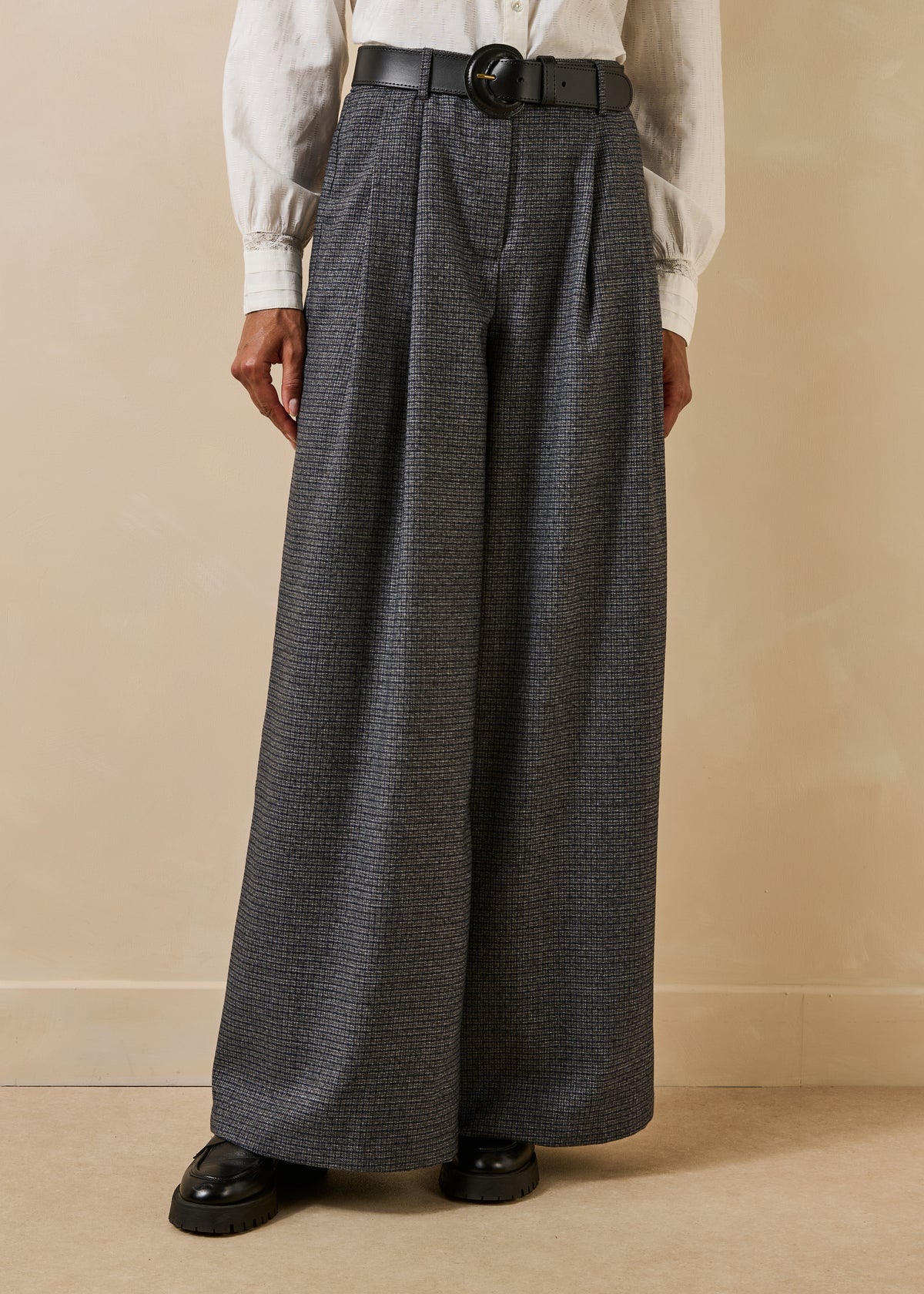 Pantalon gris et bleu - Freon