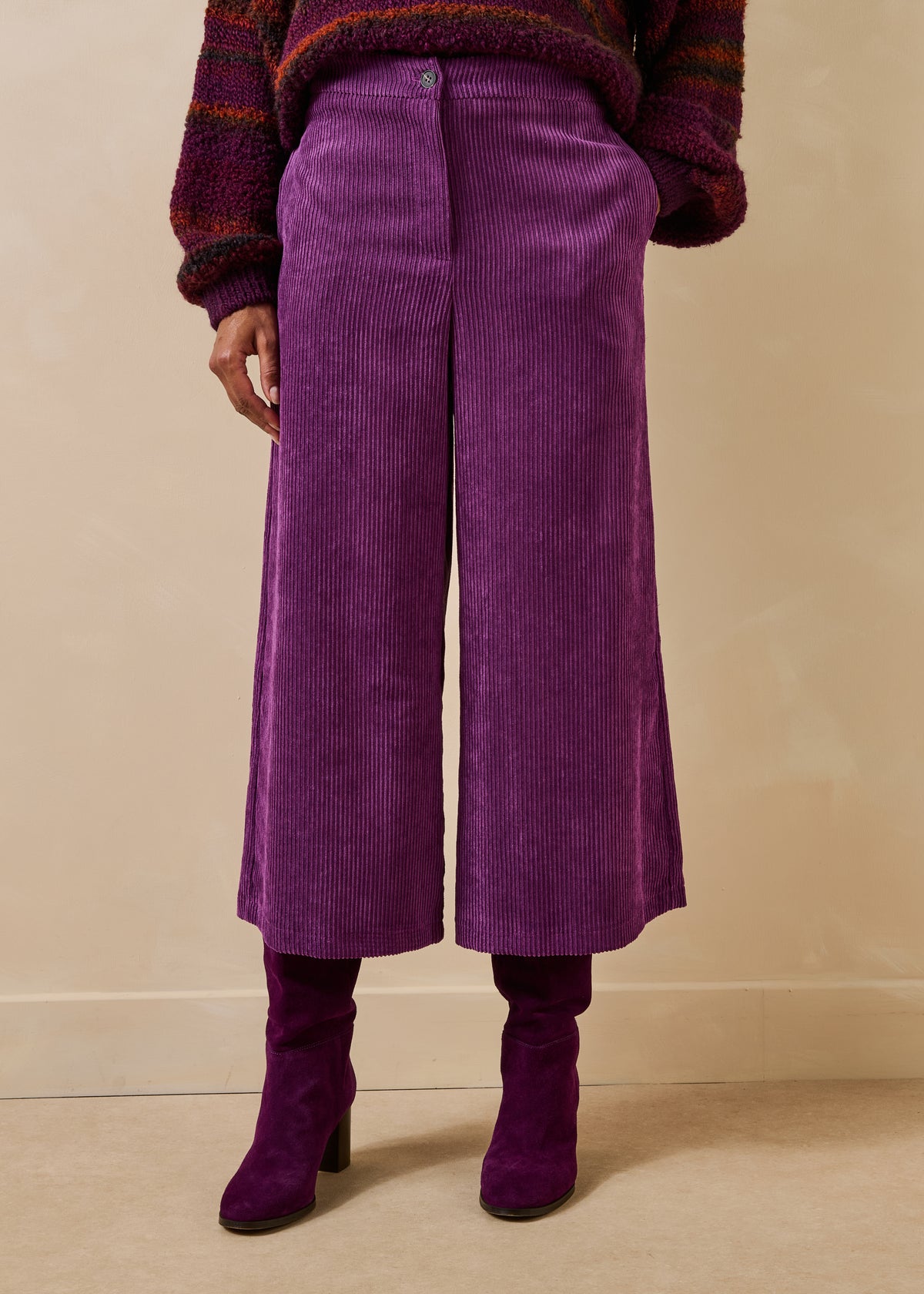 Purple trousers - Gatine
