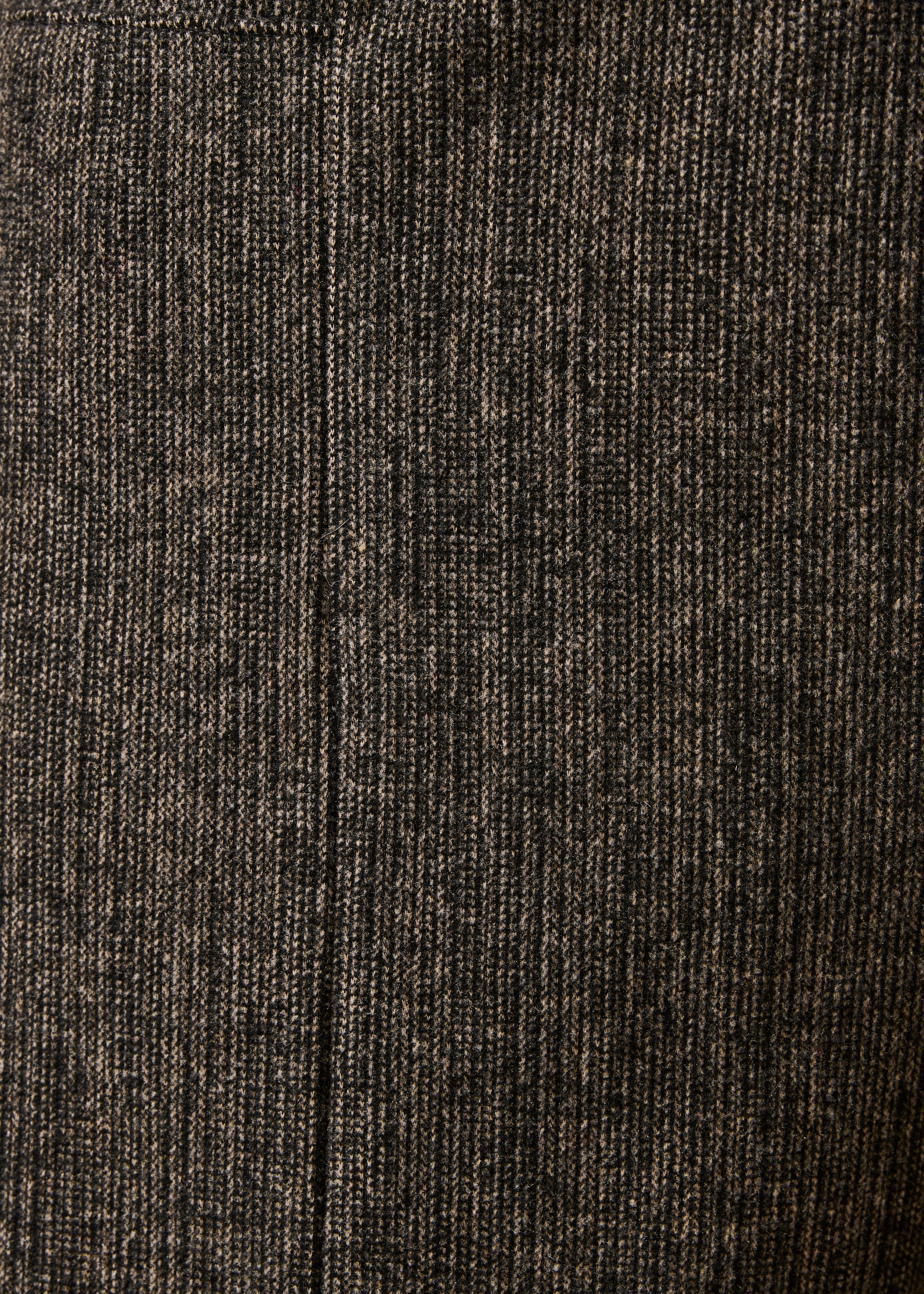 Pantalon droit marron en milano
