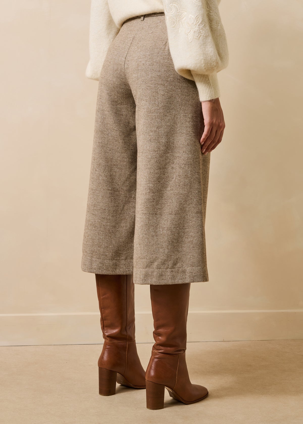 Beige bermuda - Gioza