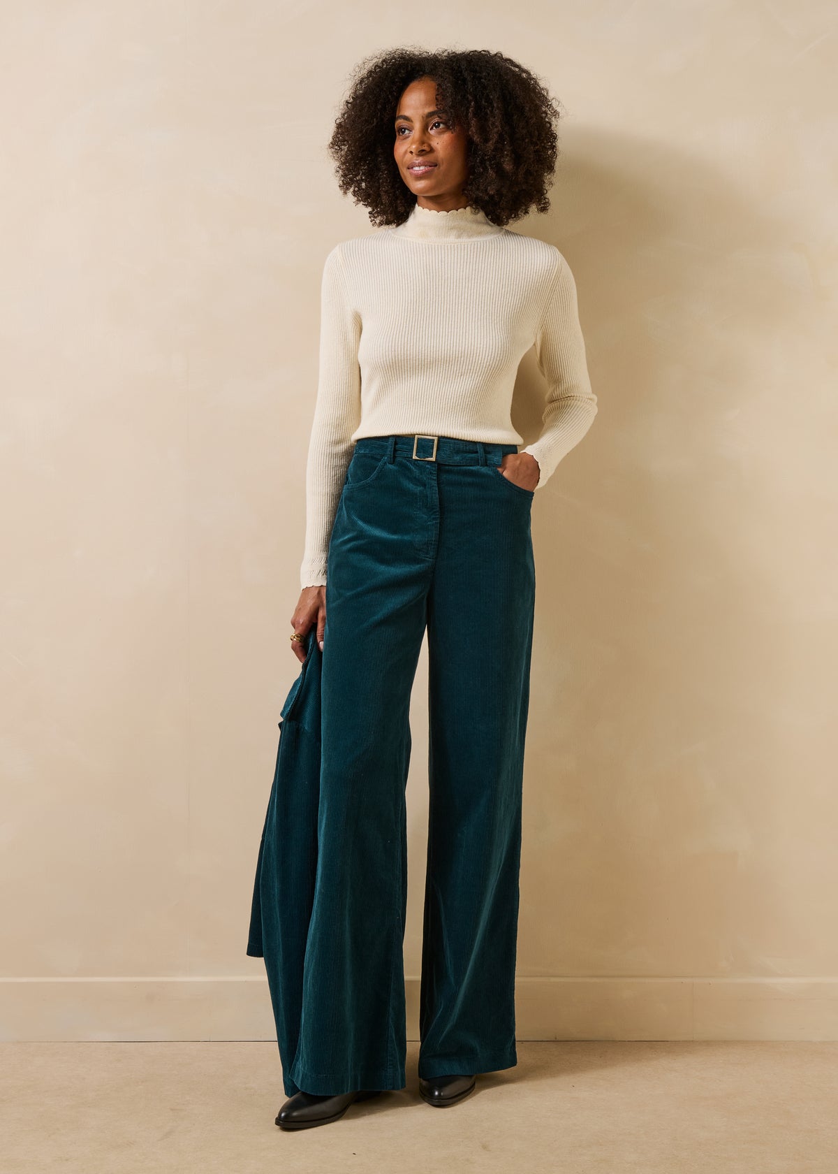 Petrolblaue Hose - Globus