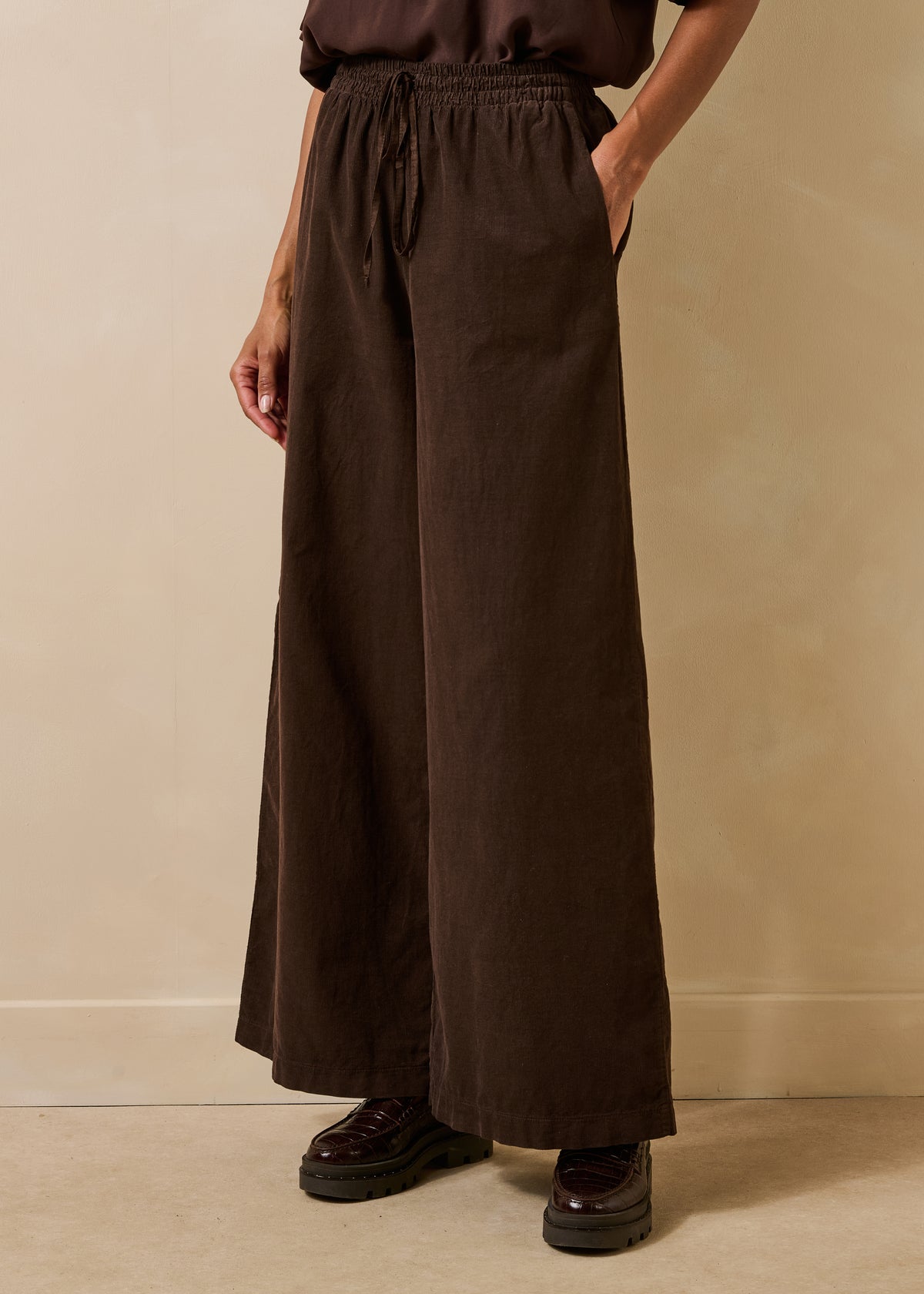 Pantalon marron - Goisron