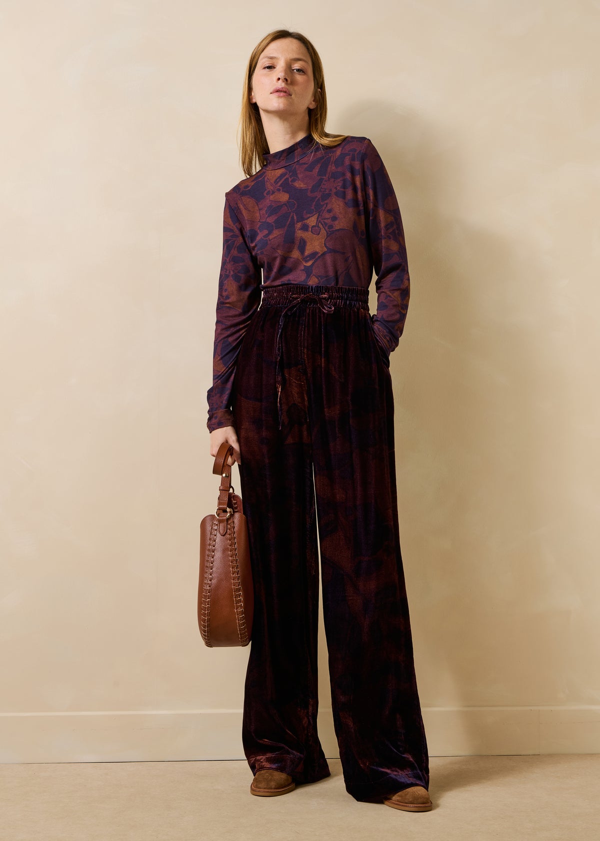 Pantalon violet - Pacoa