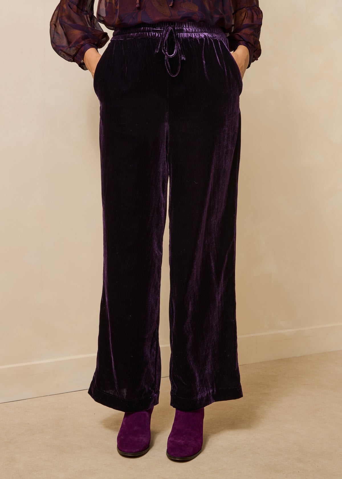 Pantalon violet - Pacoa