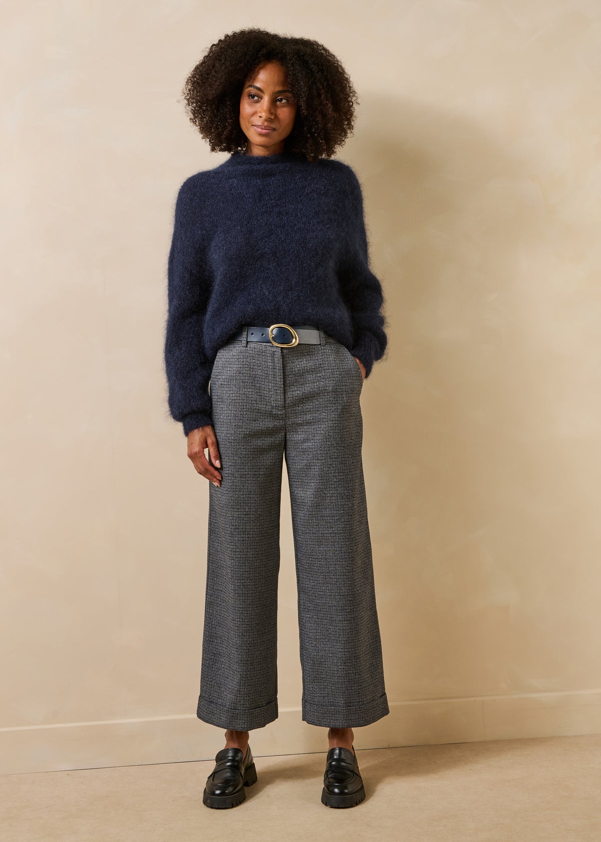Pantalon gris et bleu - Ronac