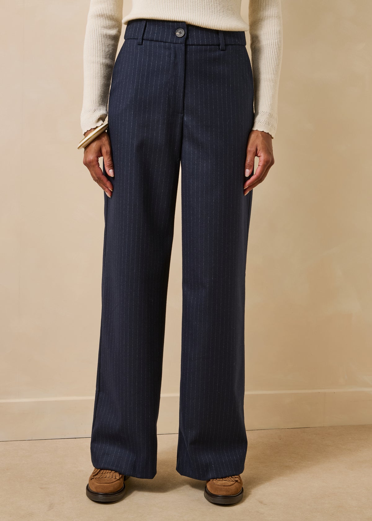 Pantalon bleu marine - Triple