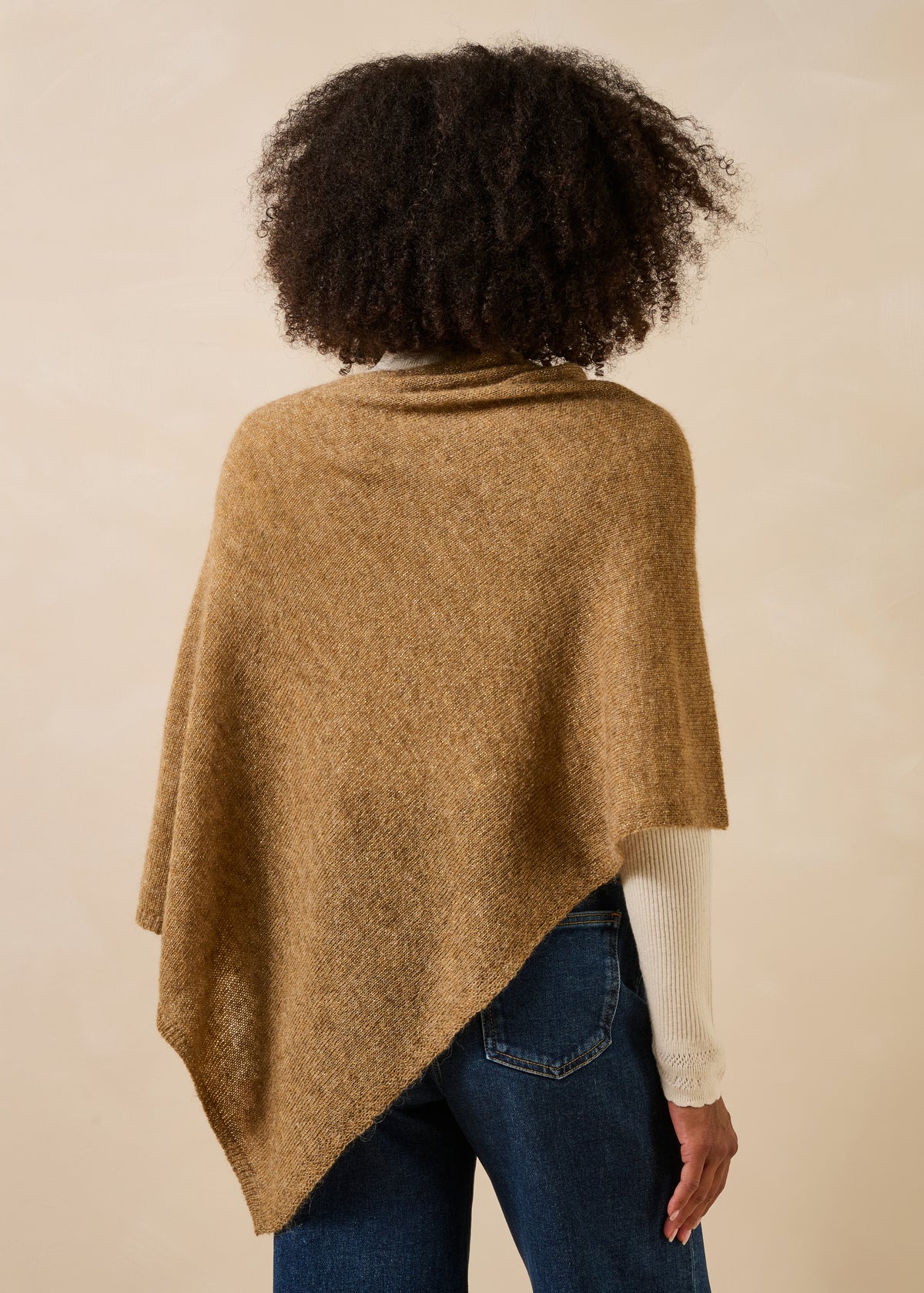 Pull beige - Foncho