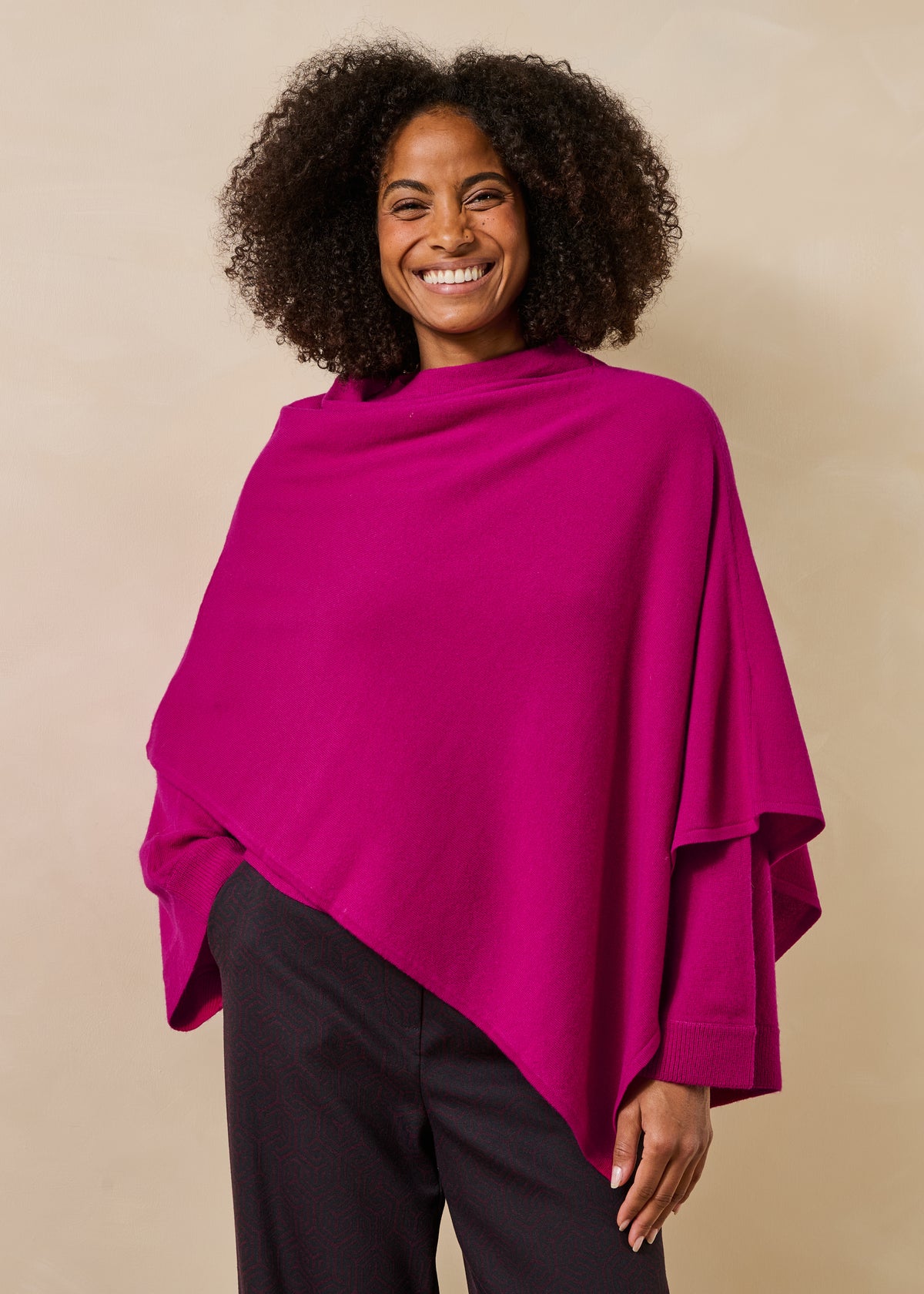 Pull rose fuchsia - Foncho