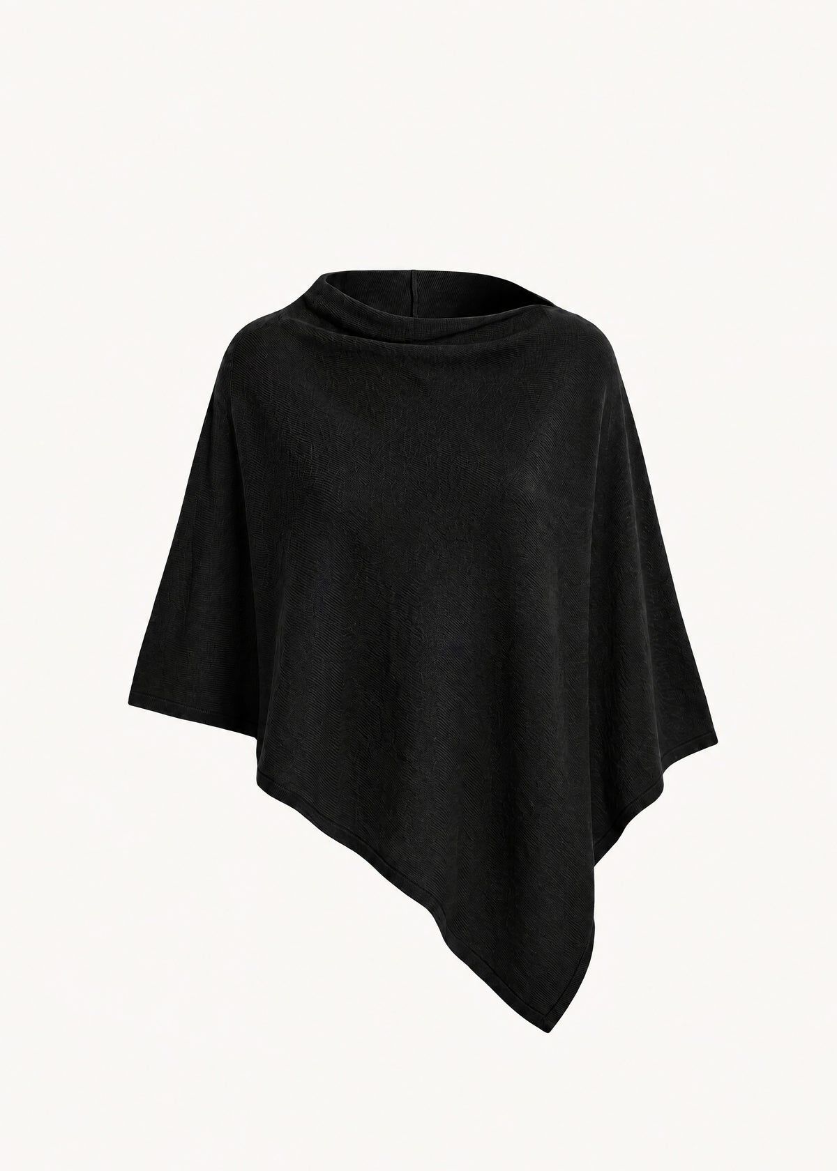 Black Sweater - Foncho