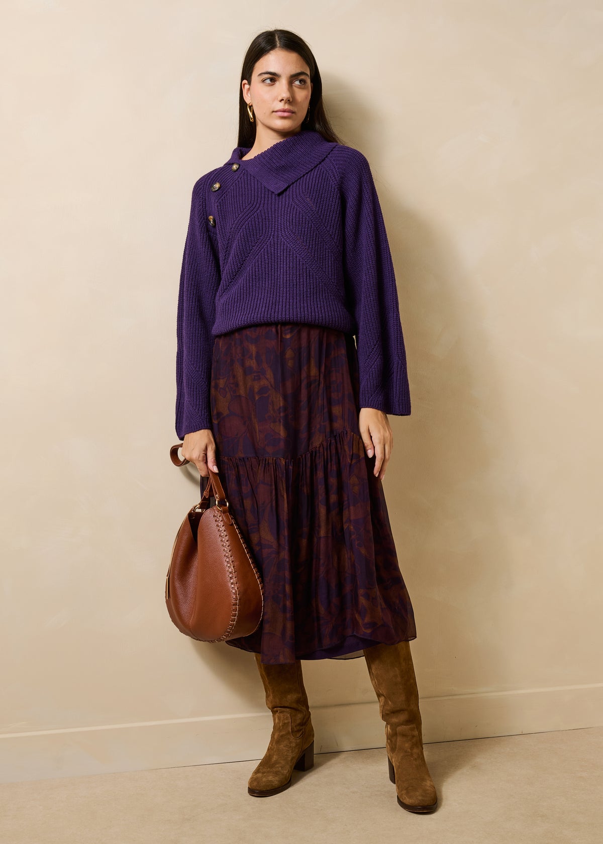 Purple sweater - Galacto