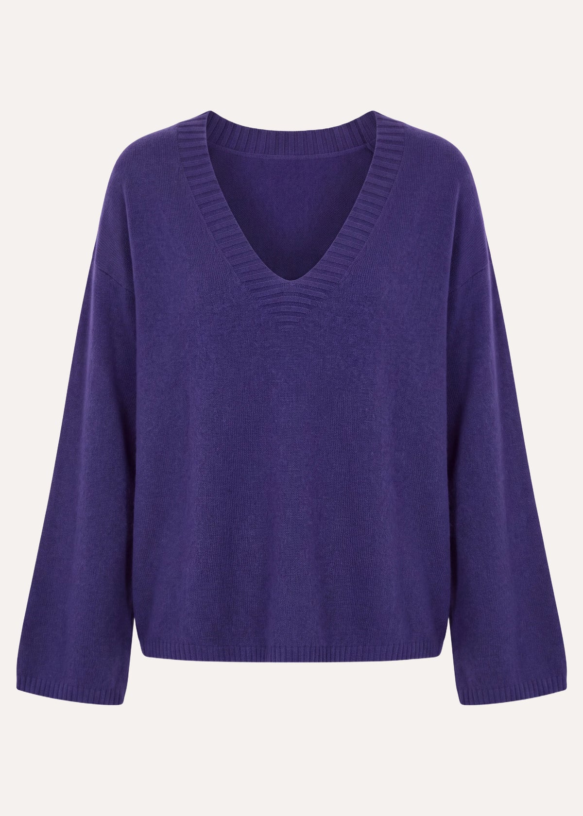 Violetter Pullover - Galate