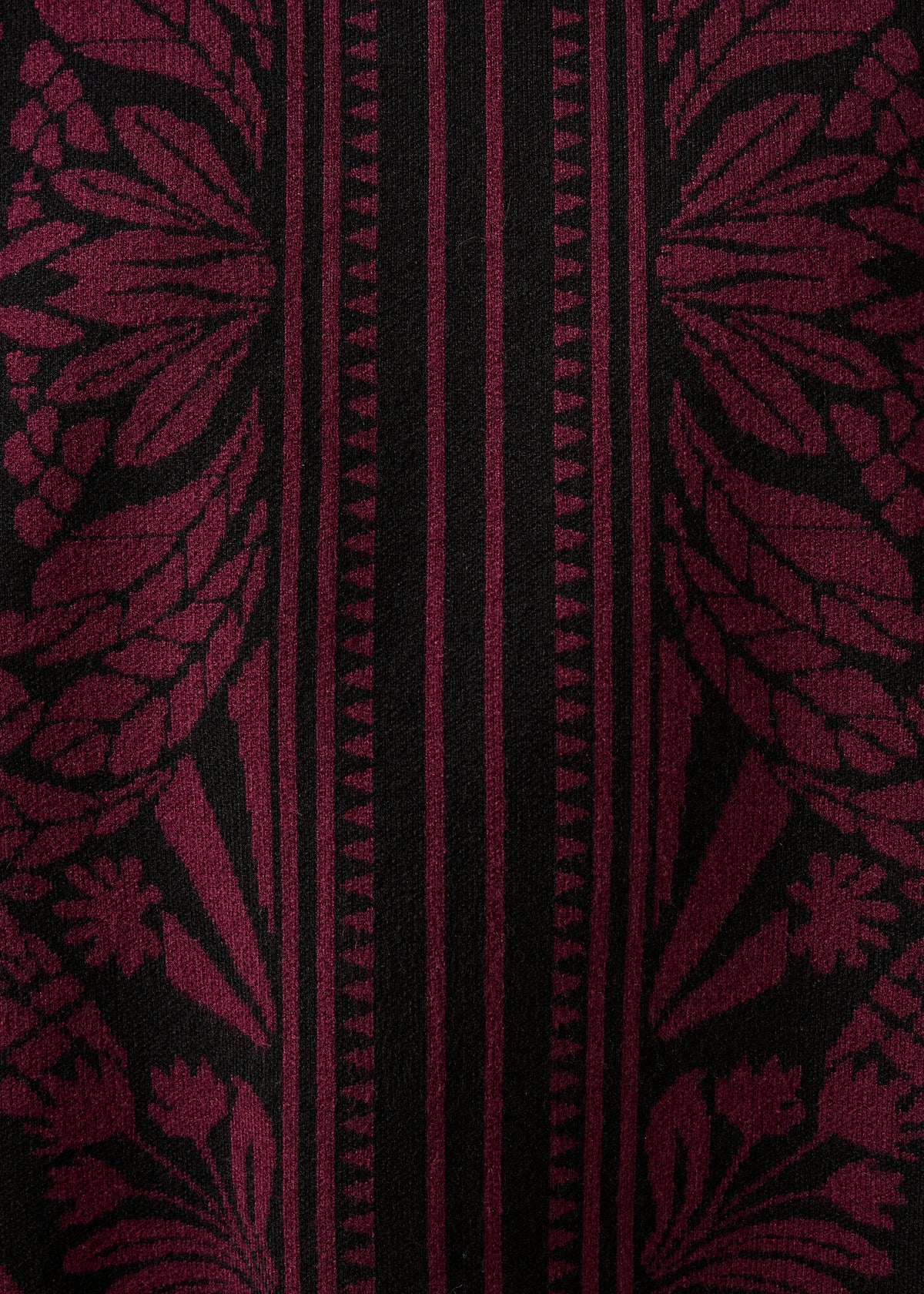 Pullover schwarz und aubergine - Gambie