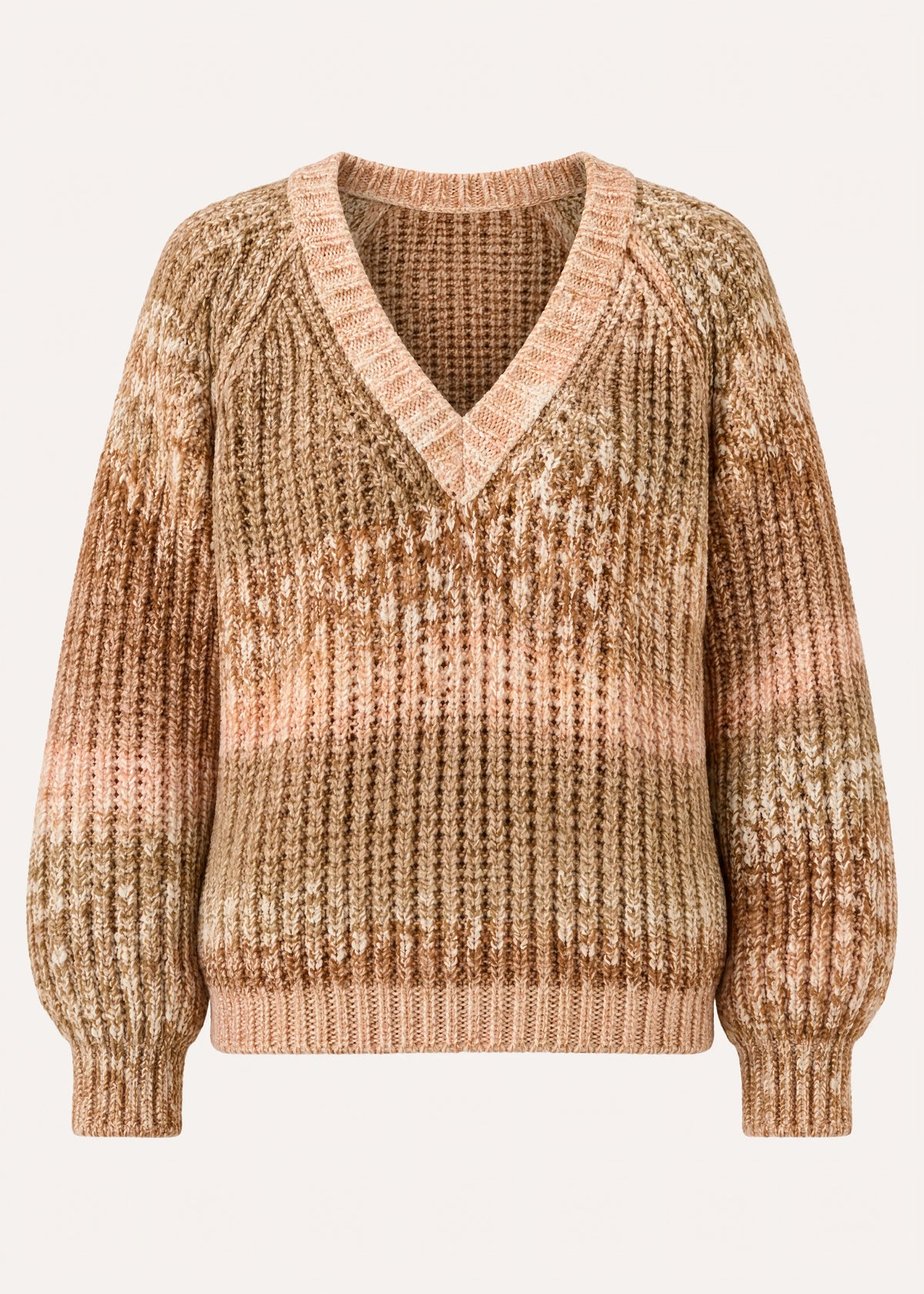Beige and Camel Sweater - Garax