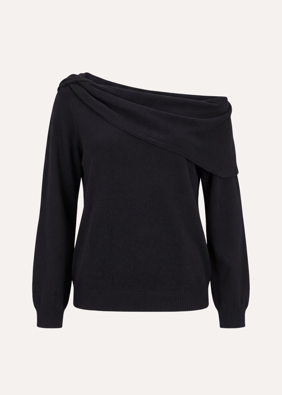 Schwarzer Pullover - Gardane
