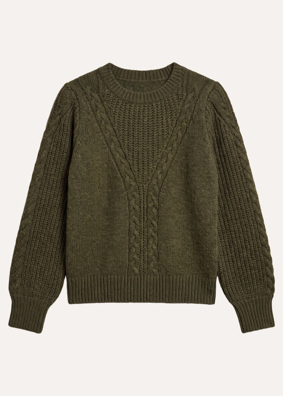 Khakifarbener Pullover - Garera