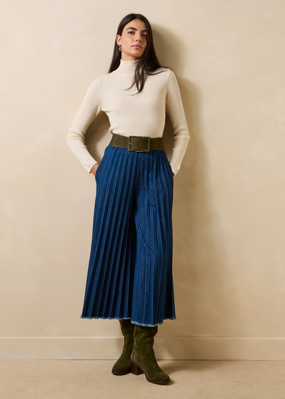 Ecrufarbener Pullover - Gaspard