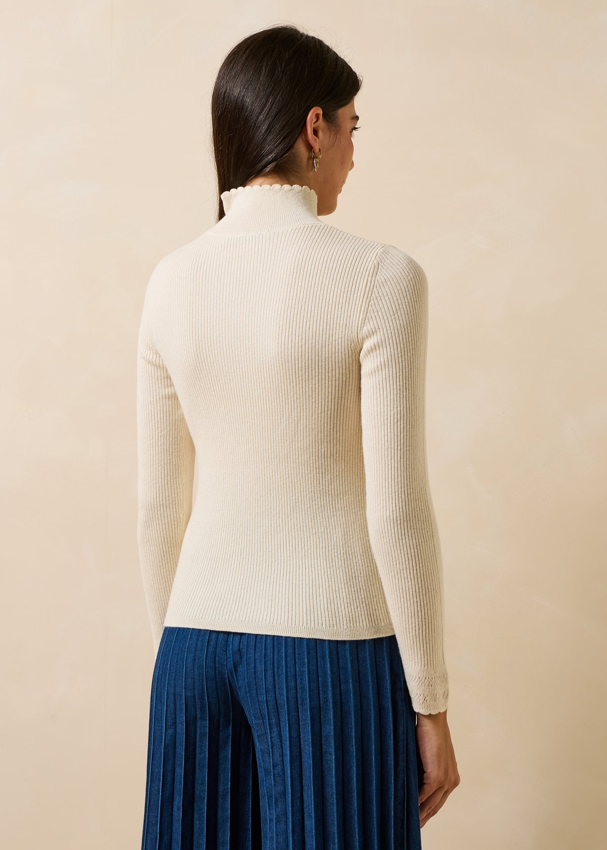 Ecrufarbener Pullover - Gaspard