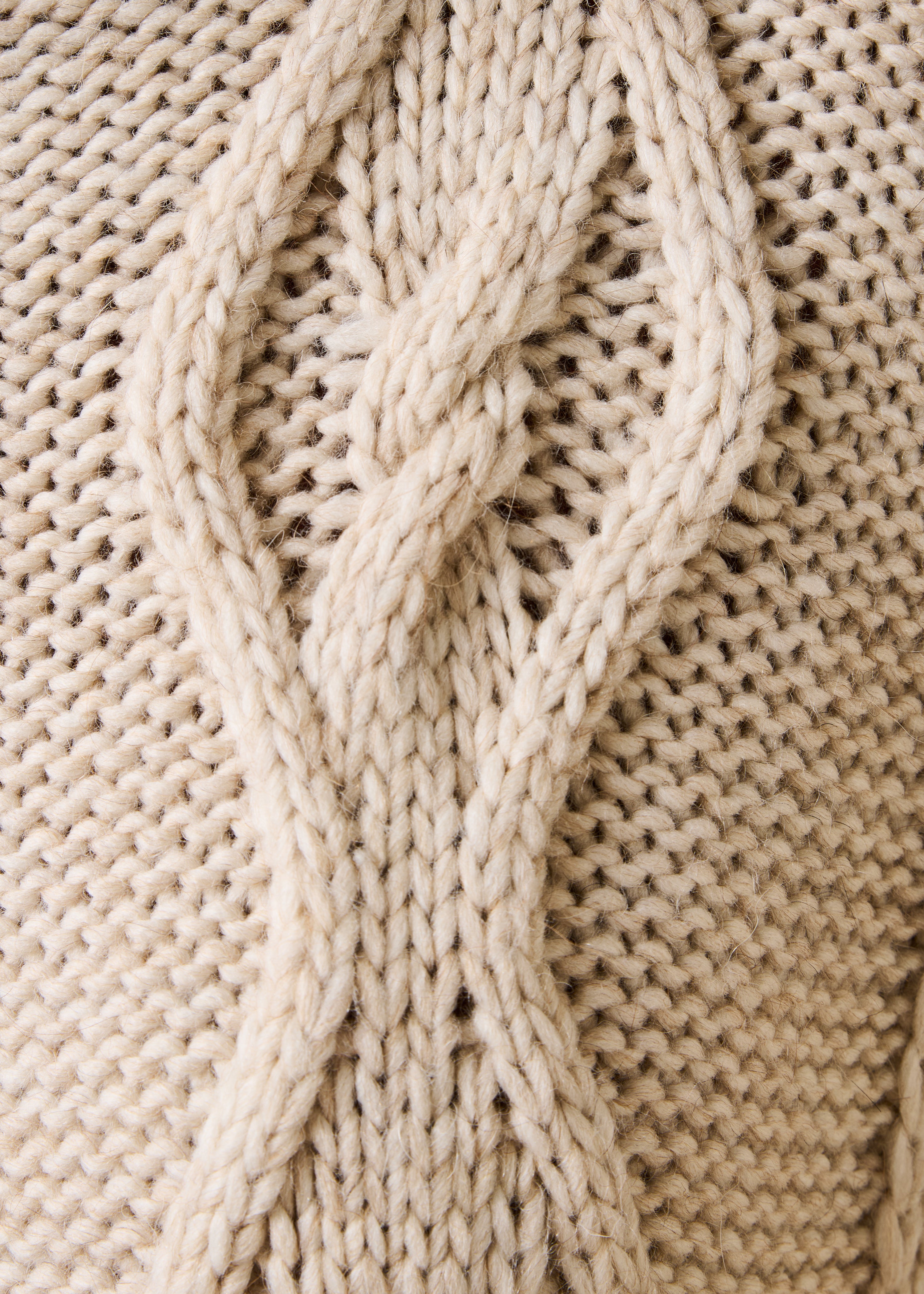 Pull beige manches courtes col bateau