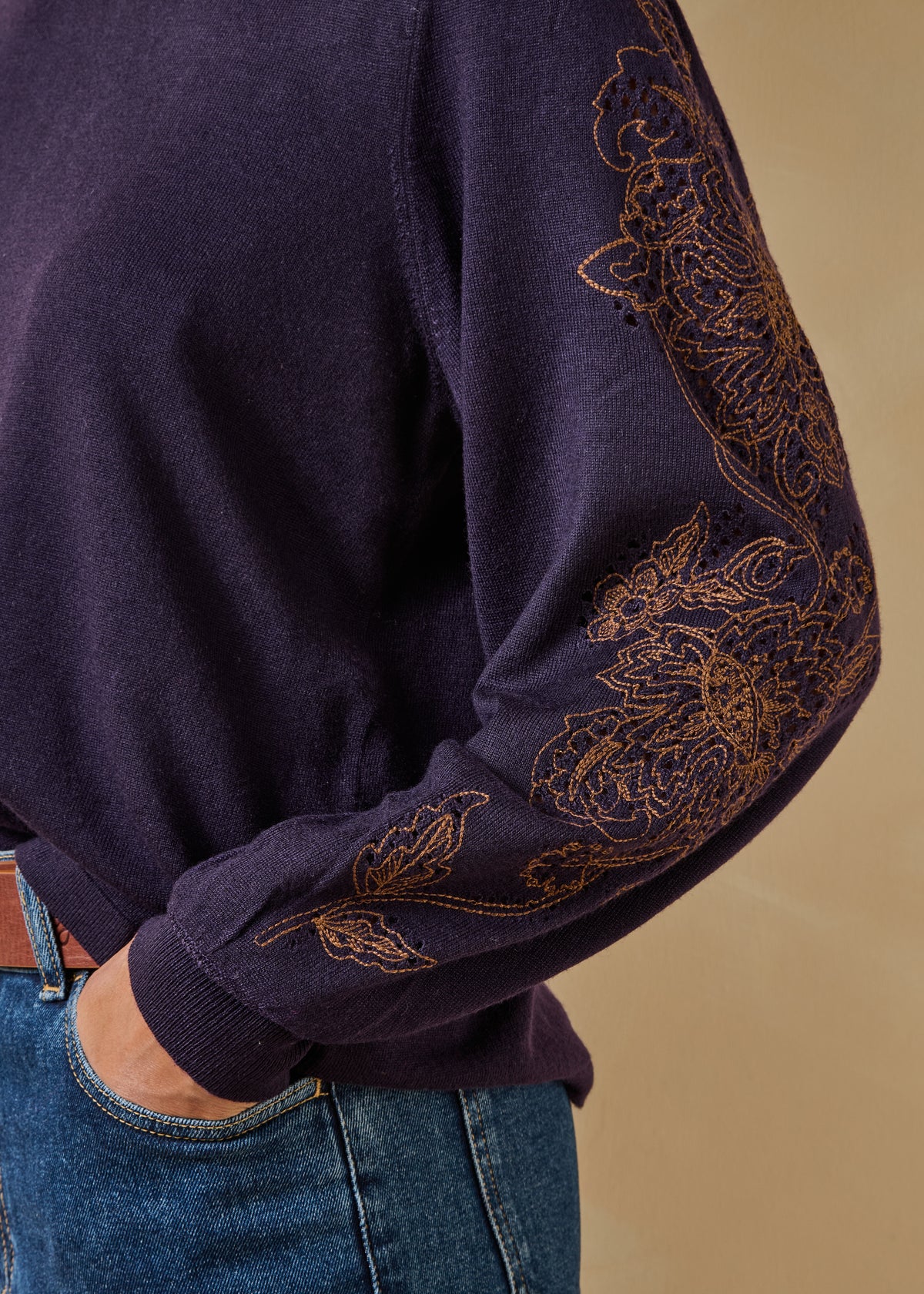 Purple sweater - Giacomo