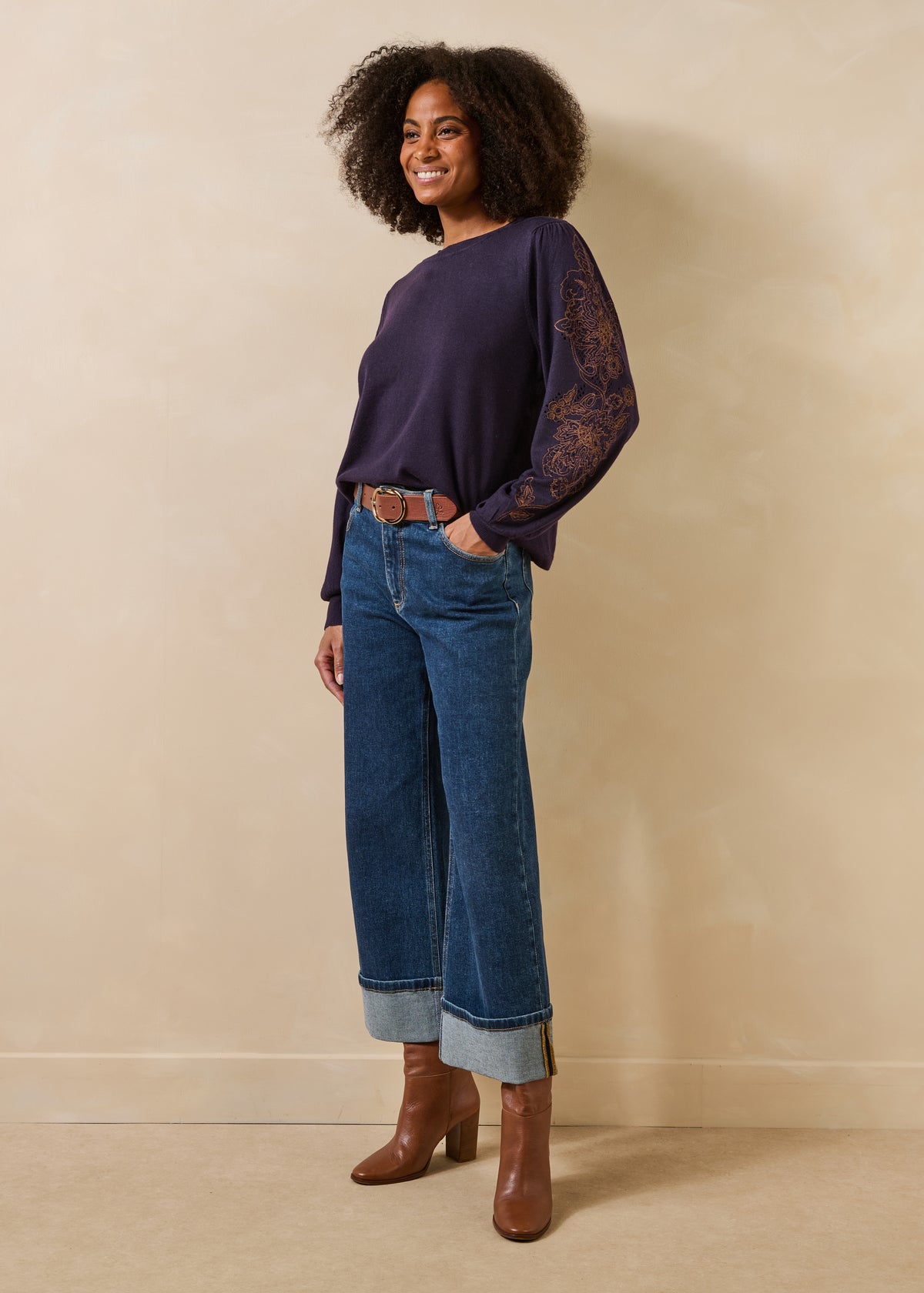 Purple sweater - Giacomo