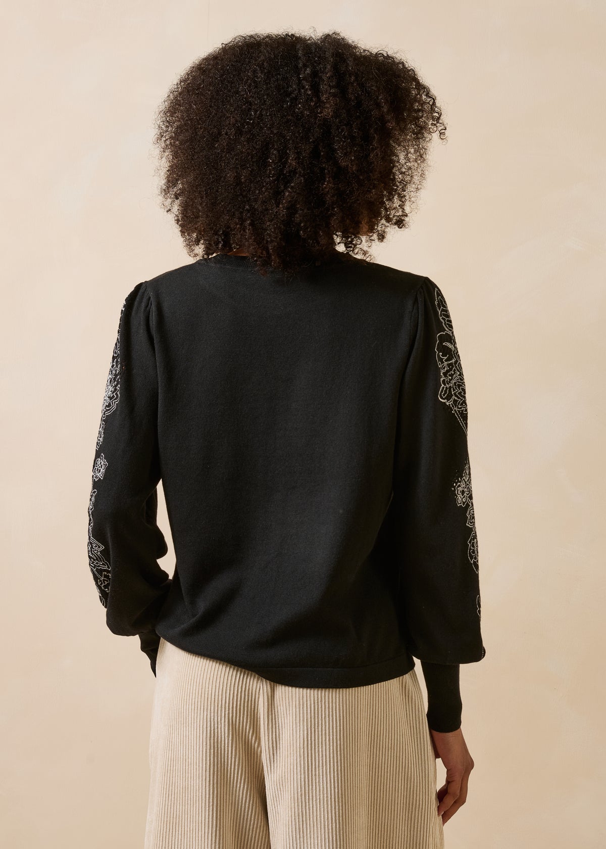 Schwarzer Pullover - Giacomo